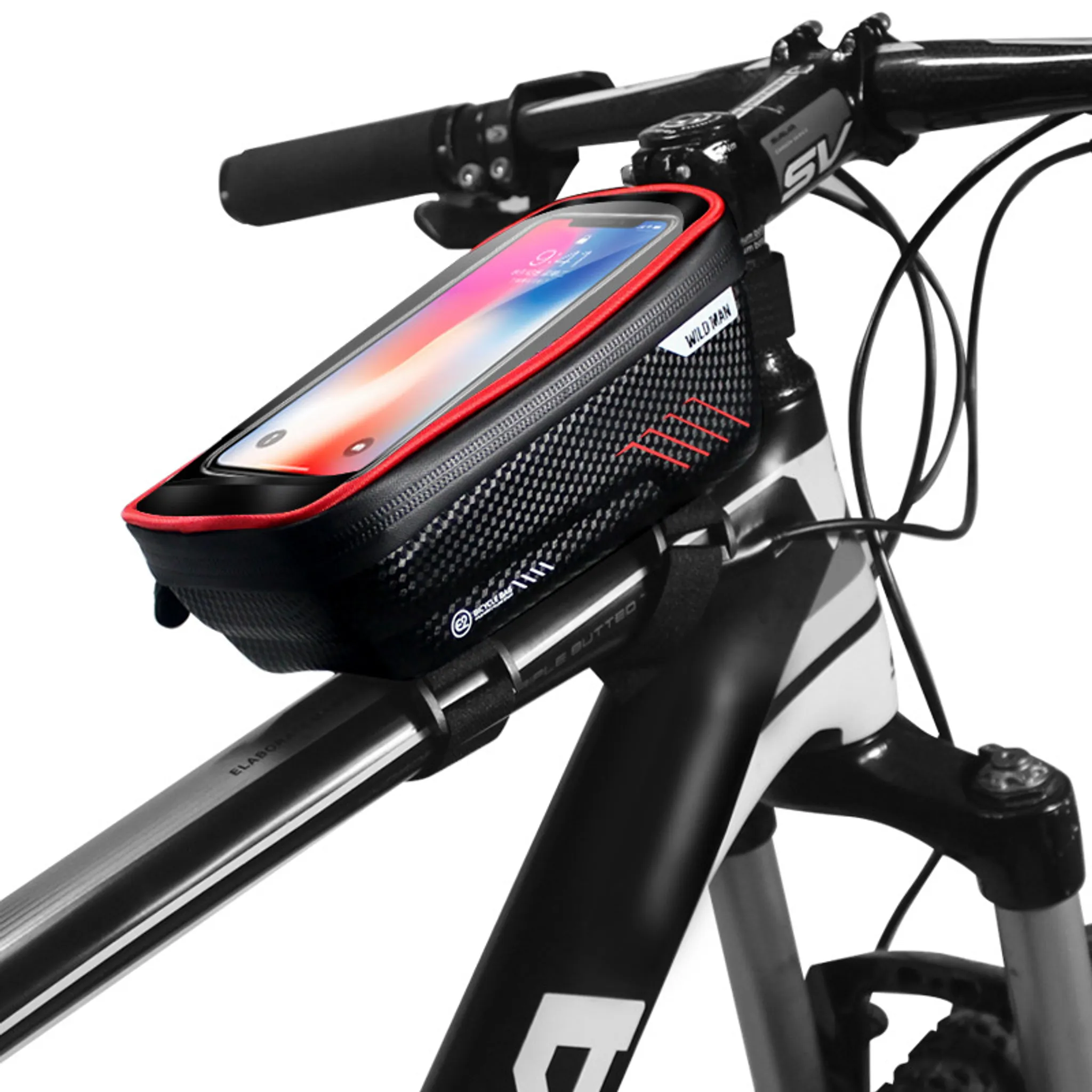 Handyhalterung fahrrad motorrad wasserdicht, fahrradtasche lenker  handyhalter lenkertasche fahrradlenker fahrradhalterung e-bike rennrad  zubehör für 5,5 - 7 Zoll smartphone : : Sport & Freizeit