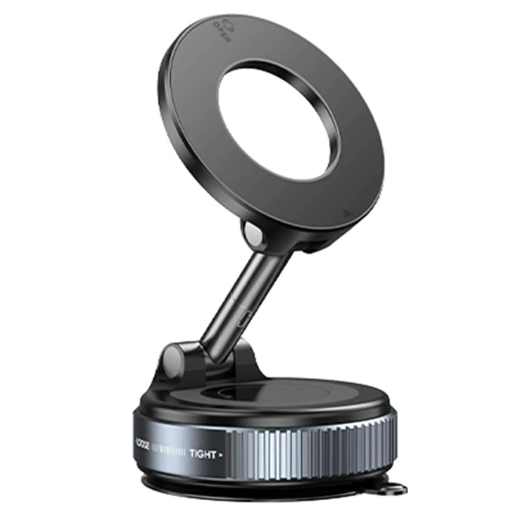 Supporto Magnetico Per Telefono Con Ventosa – Magnete Super Forte, Base Girevole 360° E Design Pieghevole Per Auto
