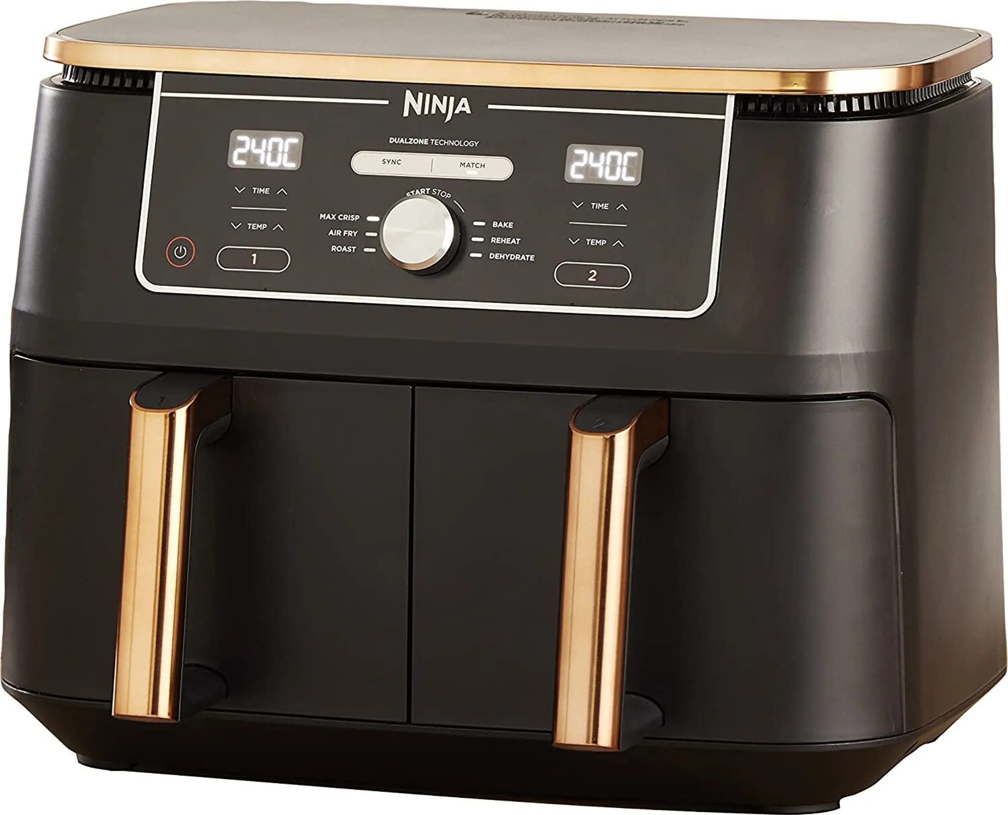 Heißluftfritteuse Zubehör-Set – Für Ninja Dual Zone, Mit Grillrost, Muffinformen, Backpapier, 7,6L+