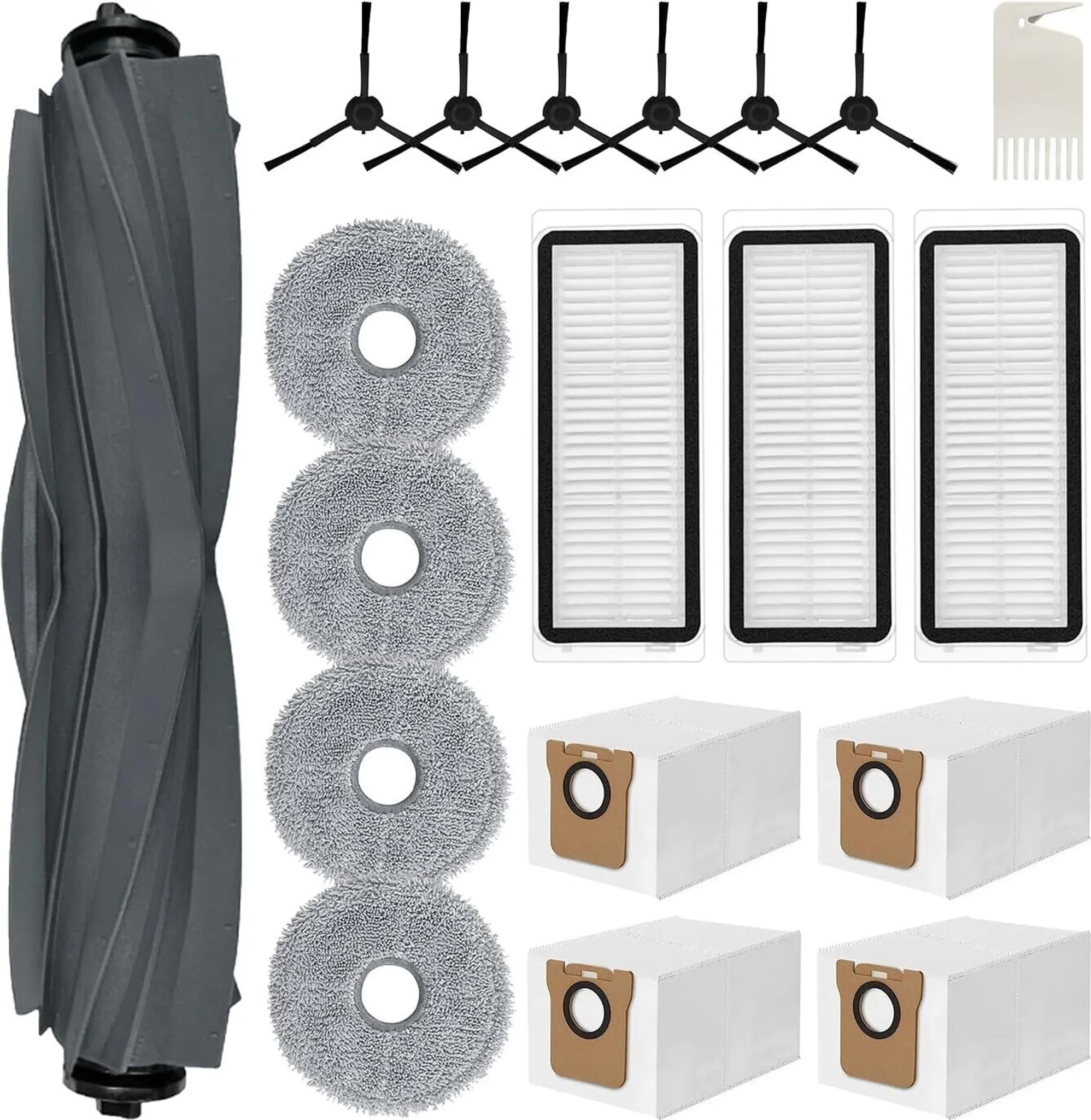 Dreame 3x Staubsaugerbeutel mit 4 Litern Fassungsvermögen, kompatibel mit Dreame L10s Plus/S10 Plus/D10 Plus Gen2 Dreame 3x Staubsaugerbeutel mit 4 Litern Fassungsvermögen, kompatibel mit Dreame L10s Plus/S10 Plus/D10 Plus Gen2