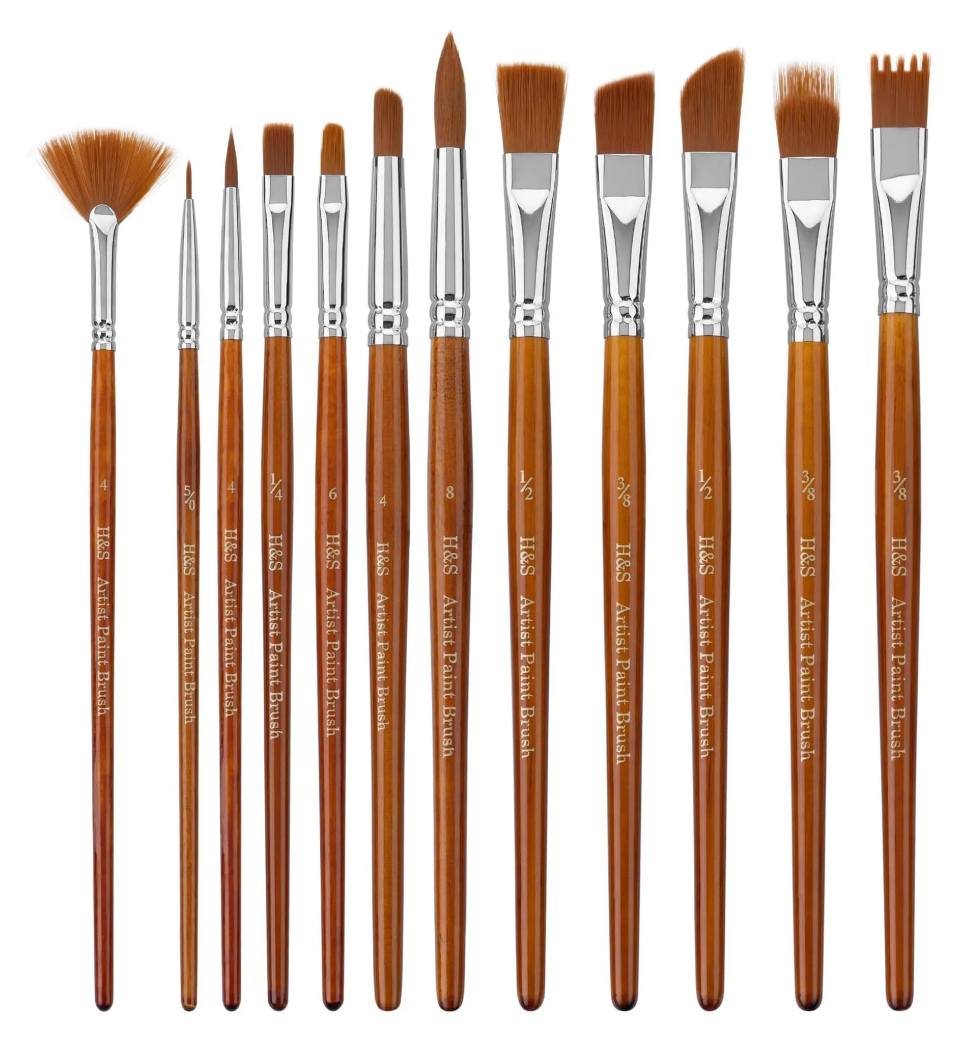 1pc Profession Elle Aquarell Pinsel, Mopp Synthetisches Eichhörnchen Haar, Kunst Bedarf Zum Malen, Tolles Aquarellset Für Künstler