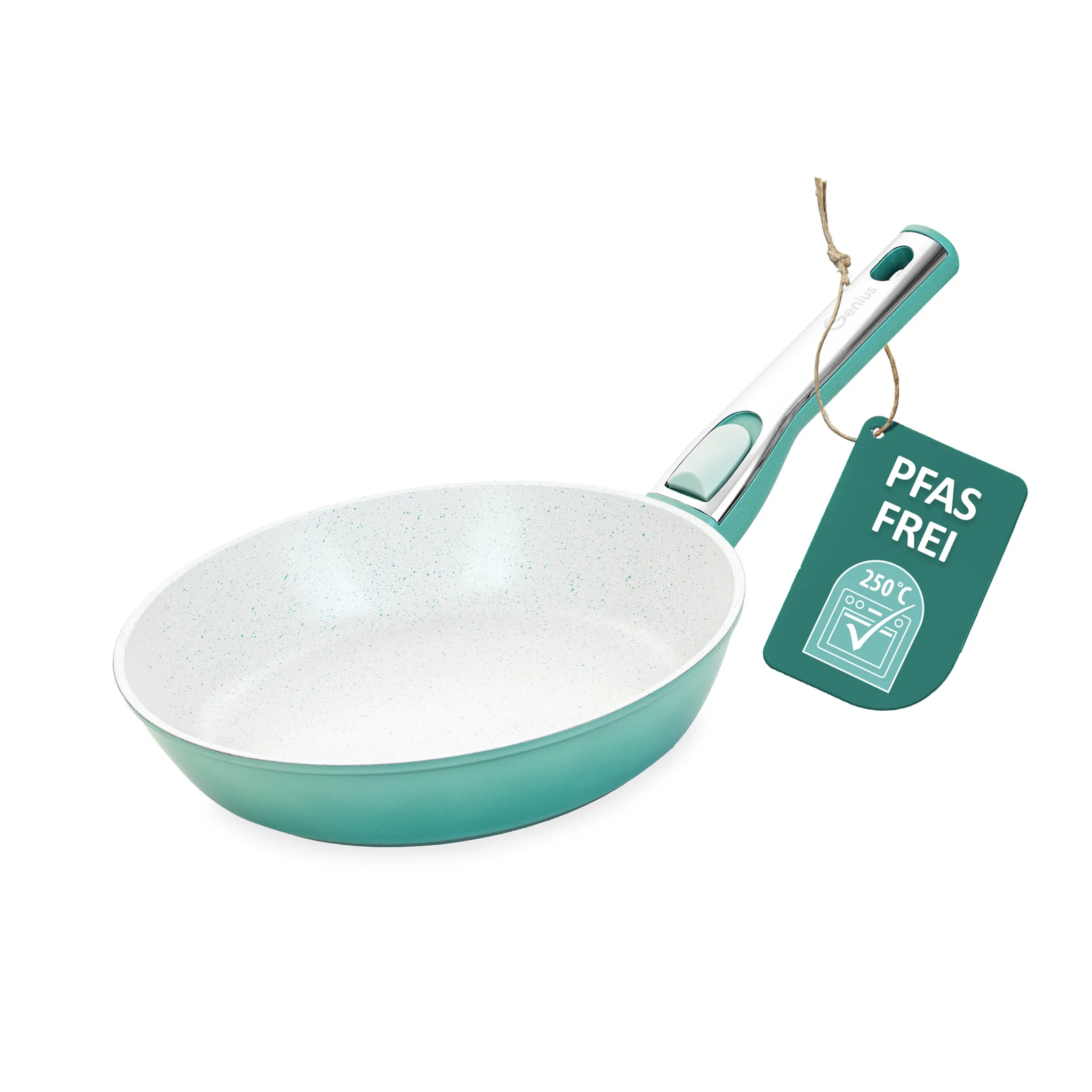 Ceramic Costco Cerafit Revolution - Set Di 12 Padelle Deluxe, Coperchio In Vetro, Inserto Viles, Padella Antiaderente In Ceramica, Manico Rimovibile, Tutti I Piani Cottura A Induzione Padelle In Ceramica - 4