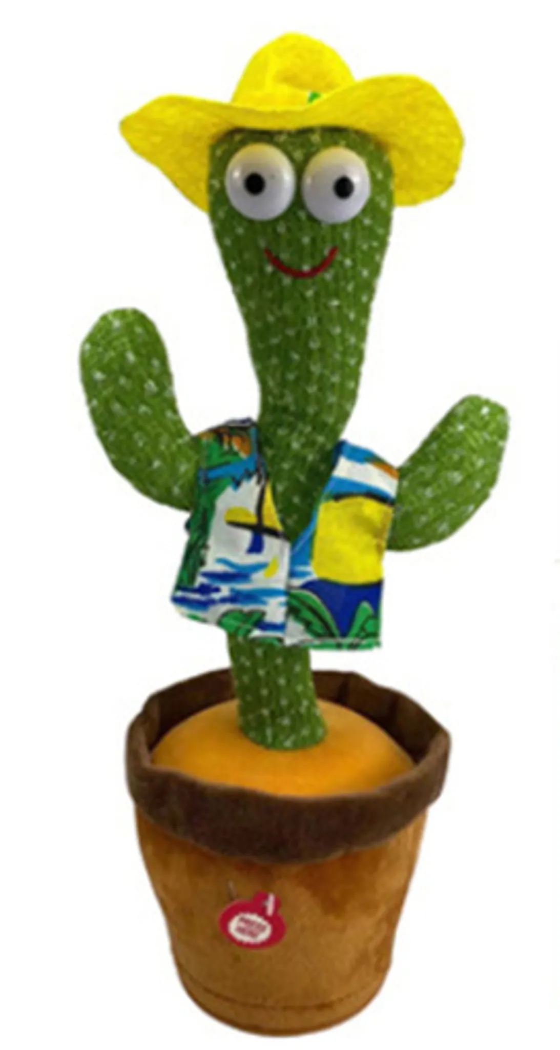 Tanzender Plüsch Kaktus mit Musik - Lustige Geschenkidee
