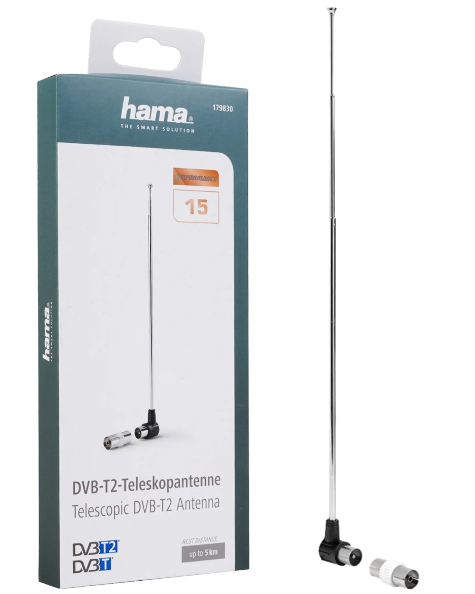 DAB+ und DVB-T2 Zimmerantenne / Stab-Antenne -  - Ihr, 6,95  €