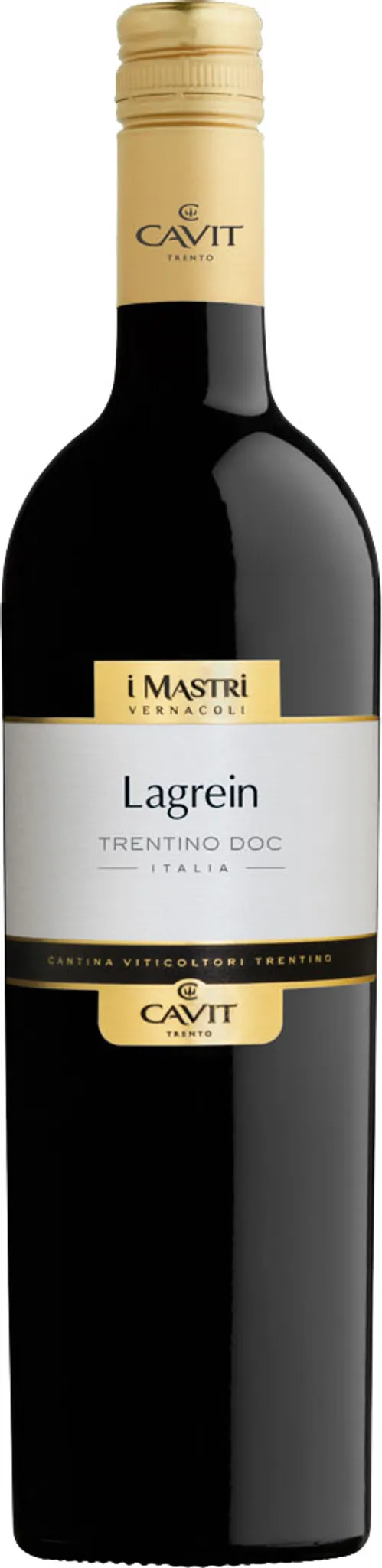 Trentino Rotwein Mastri Lagrein Cavit trocken Vernacoli DOC Trentin