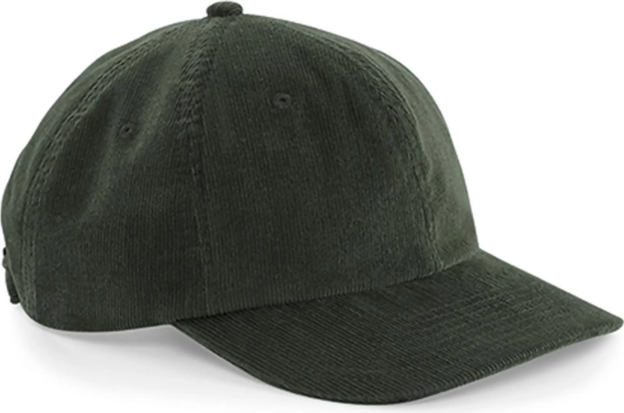 Cappellino Baseball Beechfield Heritage B682 – Unisex In Cotone Twill, Taglia Unica, Nero