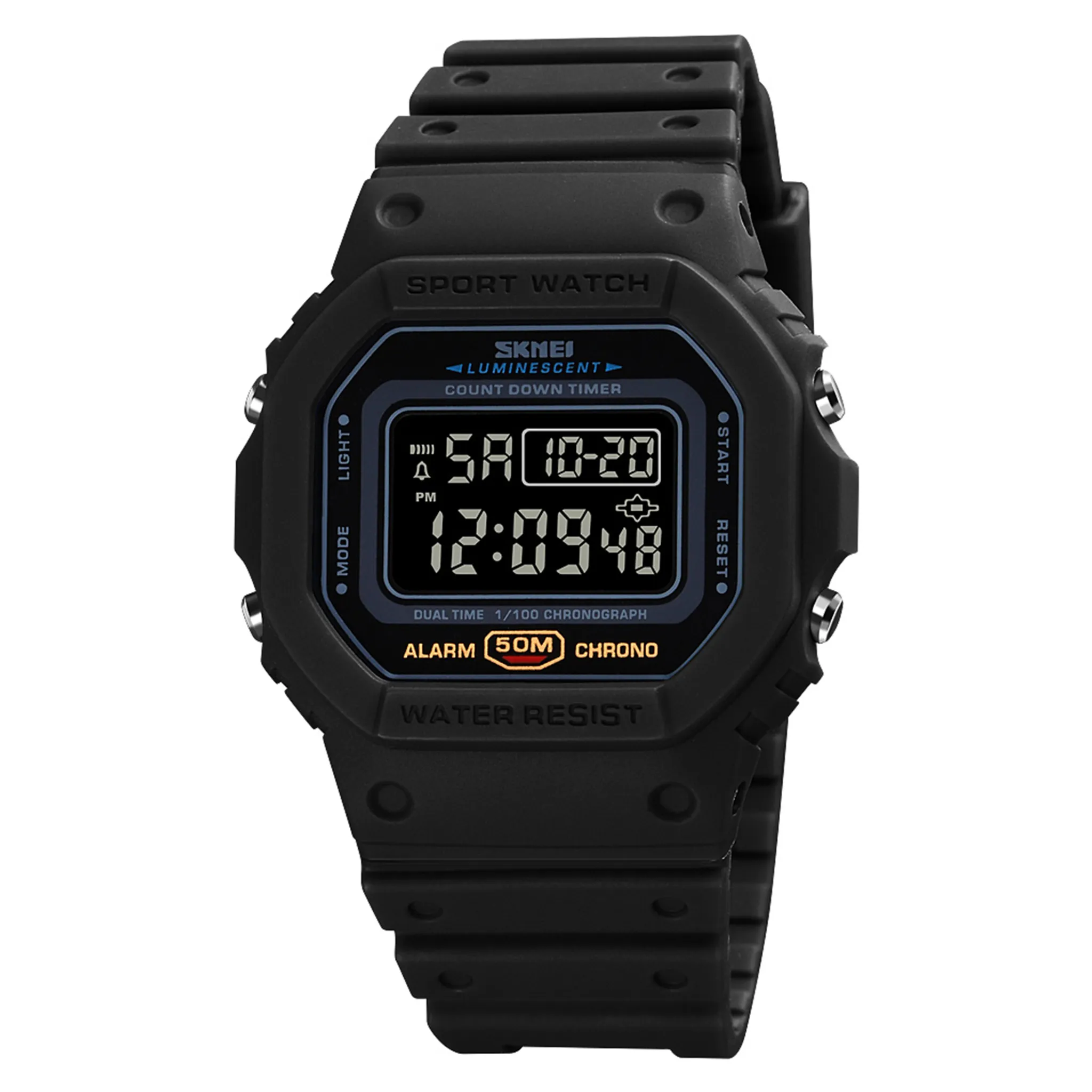 Kaufe SKMEI Luxus Herren Sport LED Digitaluhr Militär Armbanduhr  Wasserdicht Kalender Uhr Stoppuhr