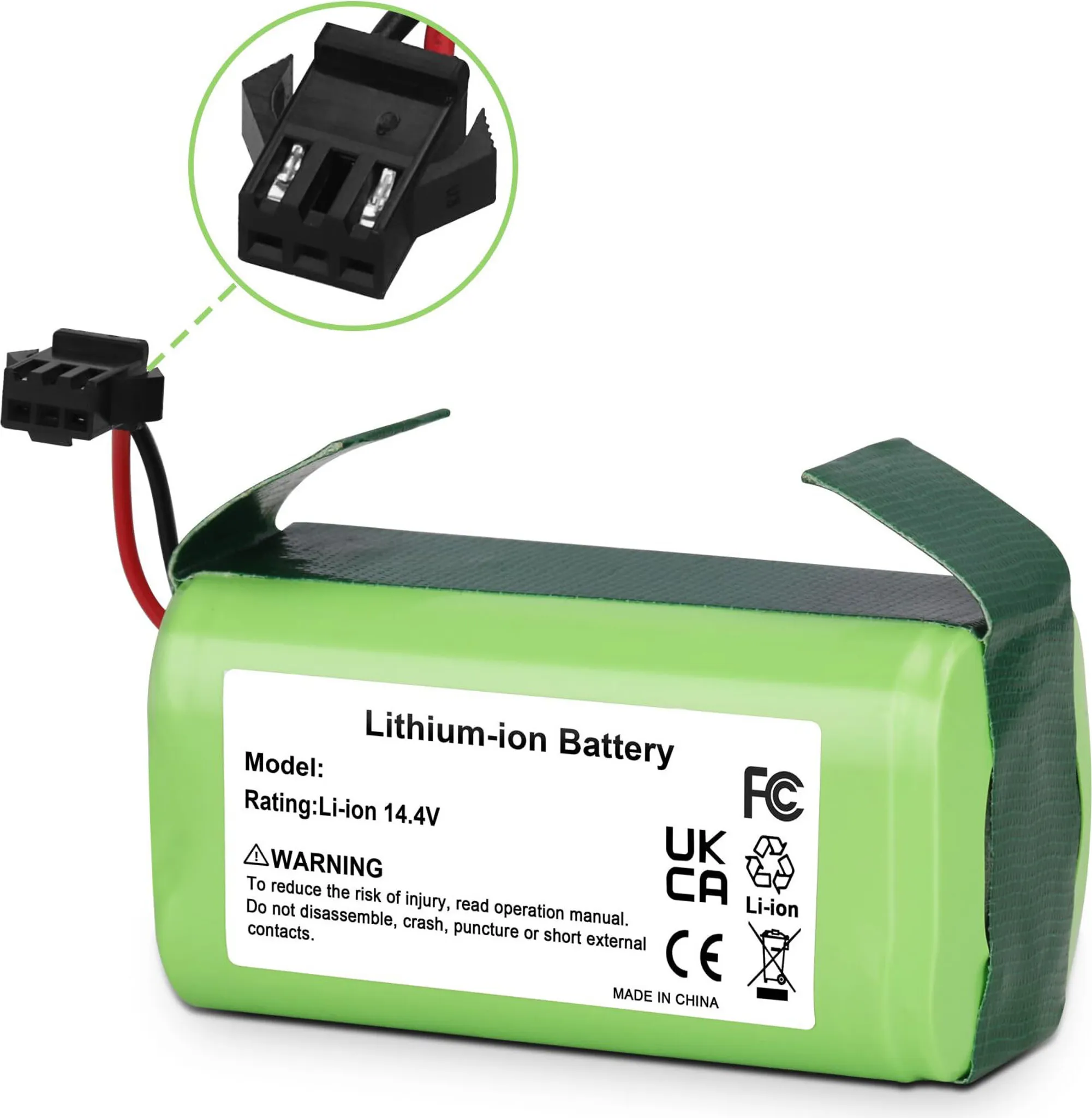 Batteria 14,4 V 3,0 AH Per Ecovacs Deebot N79 N79S DN622 Tesvor - Foto 8