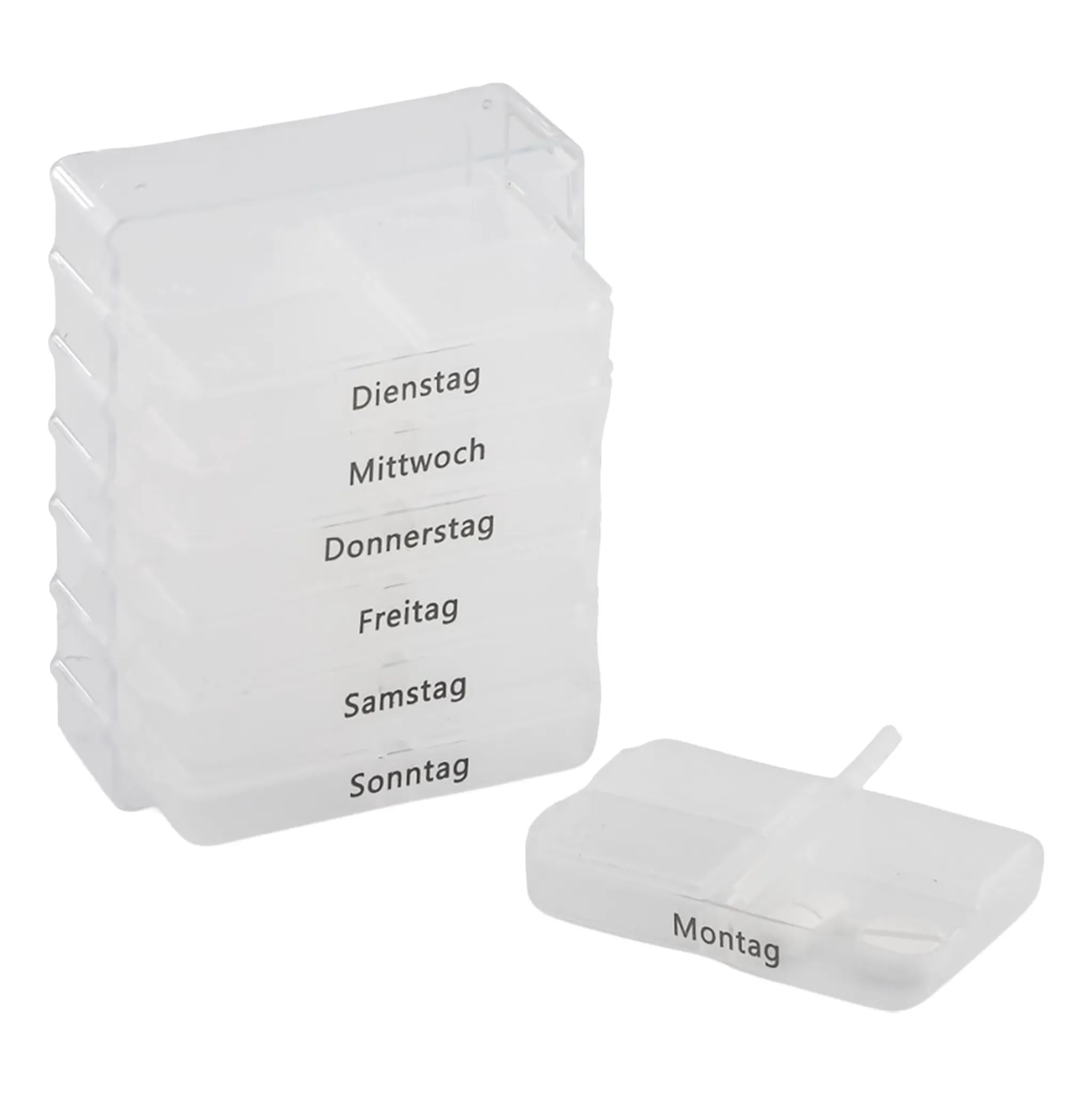 Osma Pillen-/ Tablettenbox 13x11x4cm Wocheneinteilung