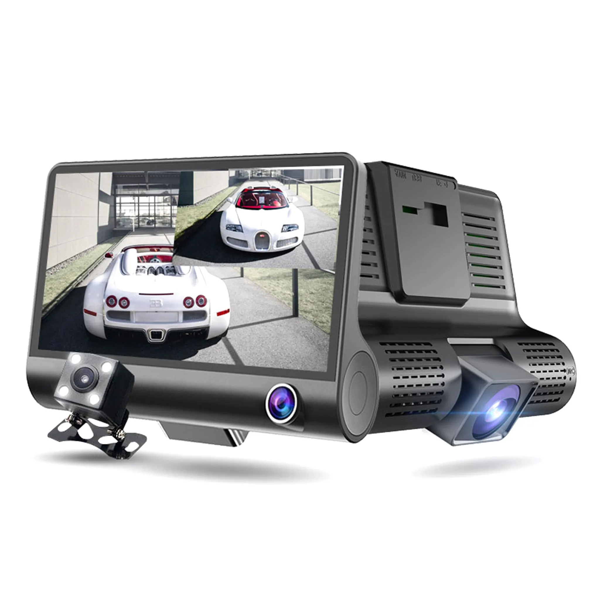 4 1080P HD Dashcam Mit 3 Kamera Auto KFZ DVR