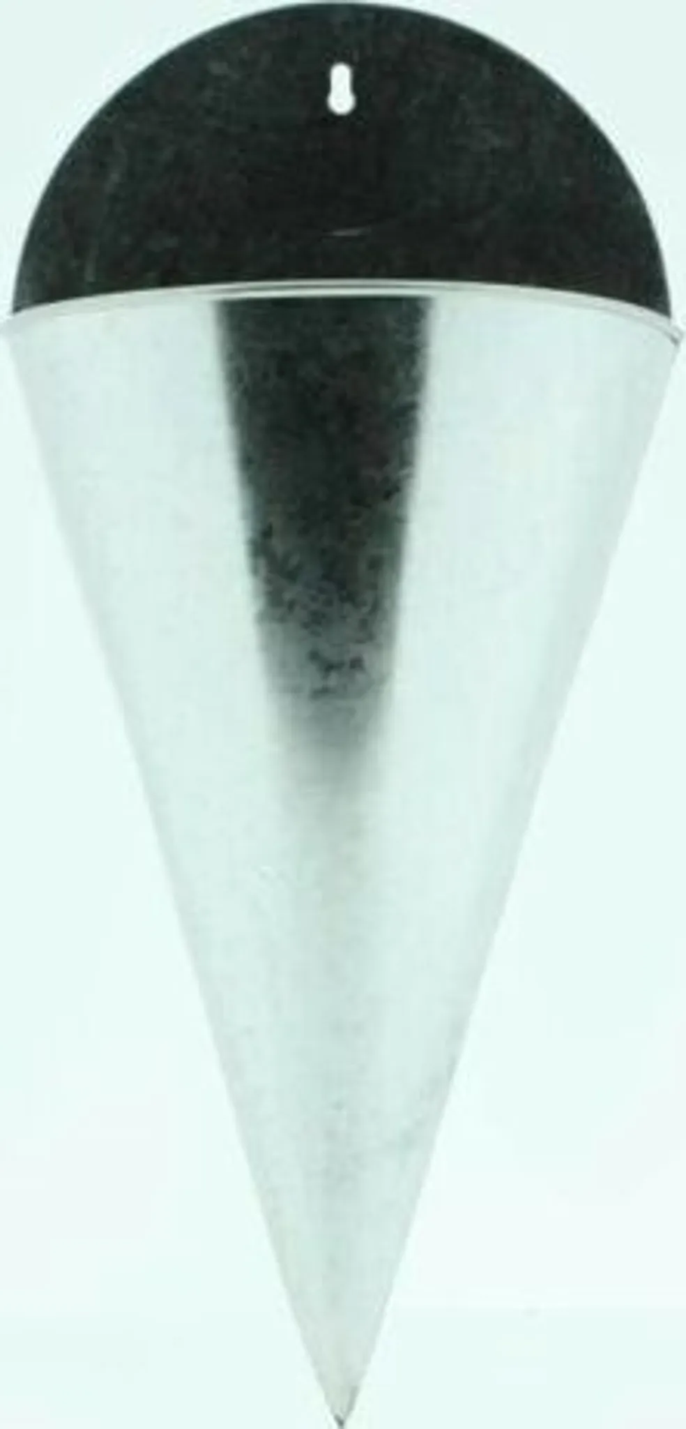 Zinkvase 30 Cm Hoch – Dekorativer Pflanztopf Mit Griffen, Wasserdicht, Für Drinnen & Draußen