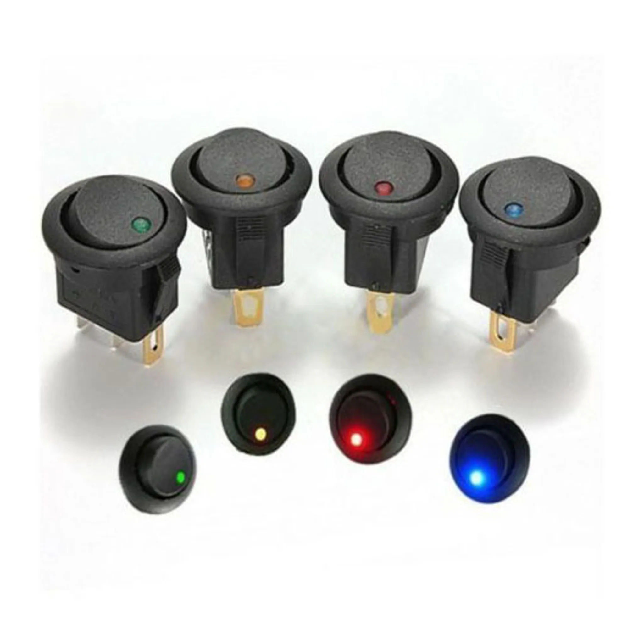 12 Volt LED Schalter Lampe für Einbauschalter/Wippschalter