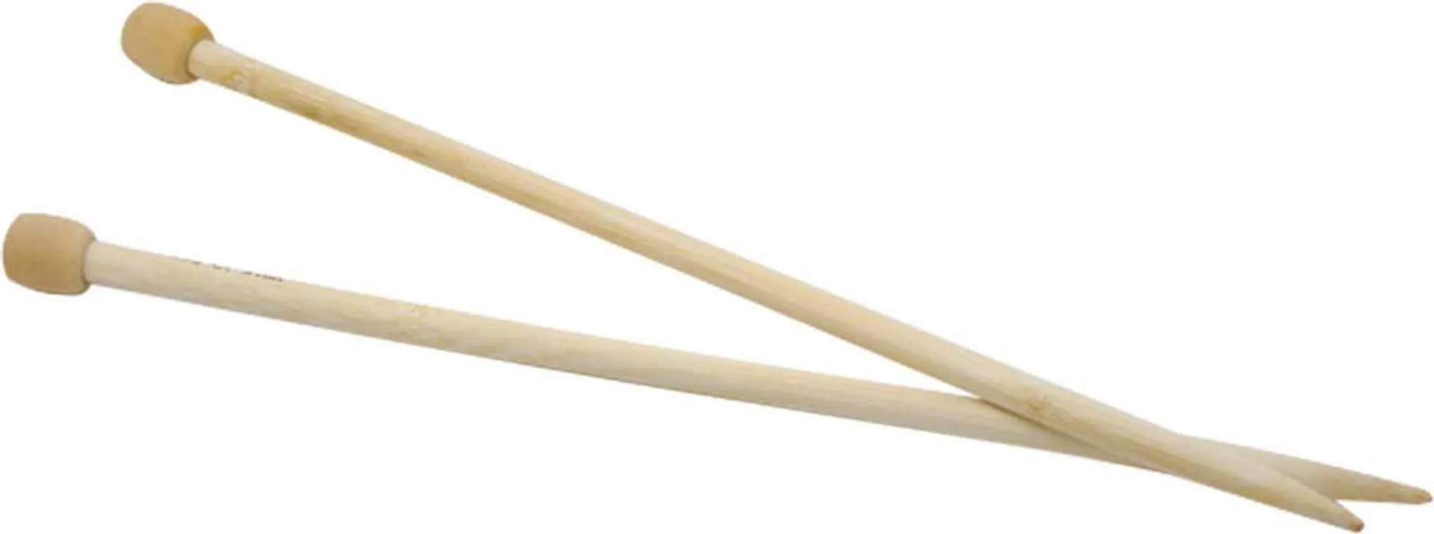 1 Paar Bunte Stricknadeln Acryl - 25 Cm Länge, Stärke 10 Mm