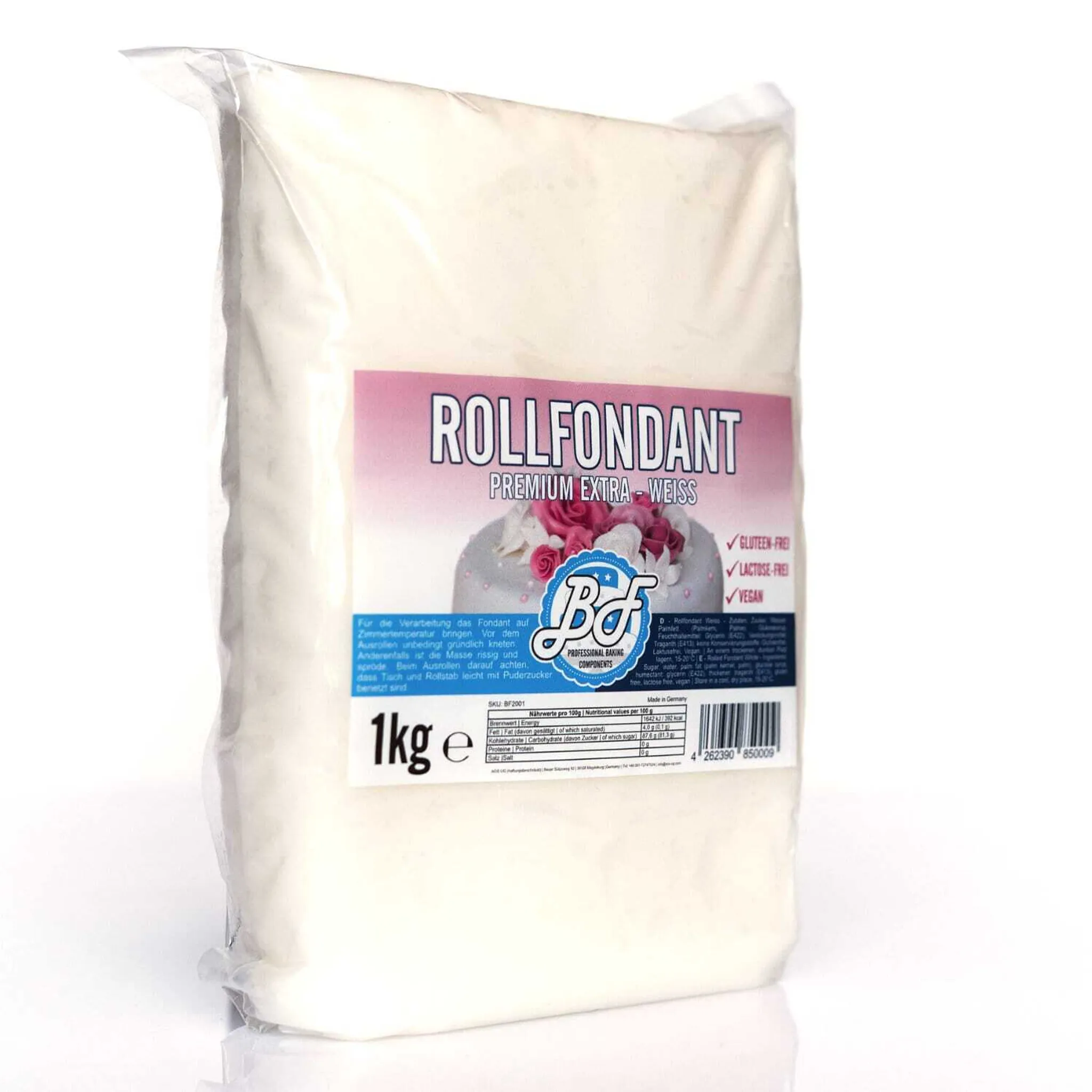 Fondant  Rollfondant Weiß Premium 1 kg