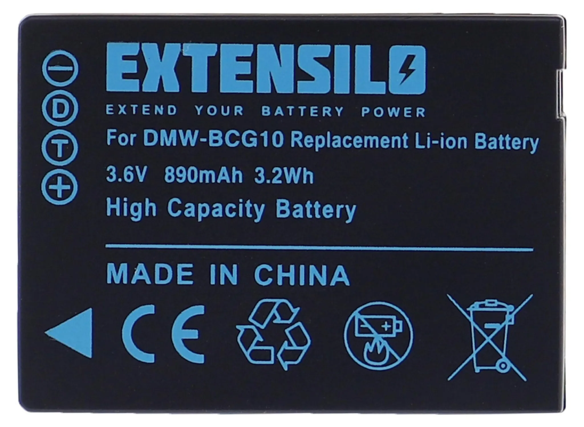 Vhbw Akku Für Leica V-Lux 40, 30, 20 – 750 MAh, 3,6 V Li-Ion, Ersatz Für BP-DC7/BP-DC7E