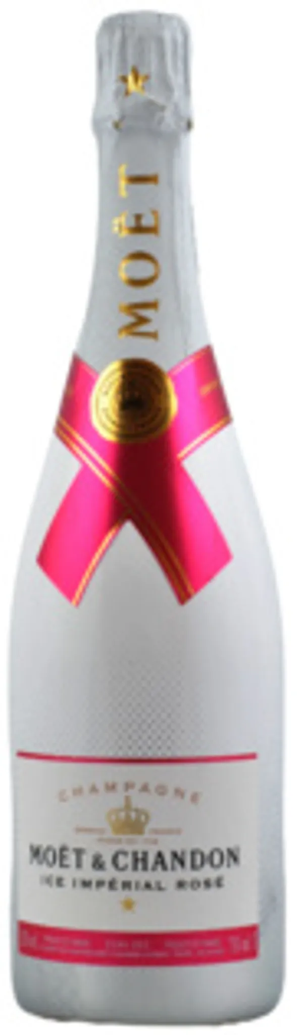 Moet Chandon Ice Imperial Rose Champagne 0.75l 12% Vol + 2 Rose