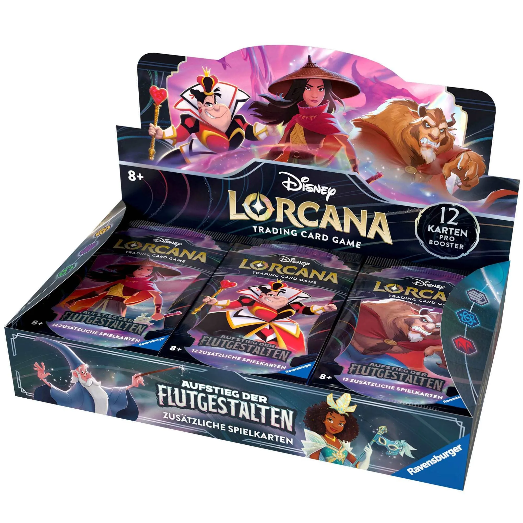 Disney Lorcana - Aufstieg der Flutgestalten - Disney 100 Jahre Geschenke-Set  (deutsch), Disney Lorcana, Sammelkartenspiele