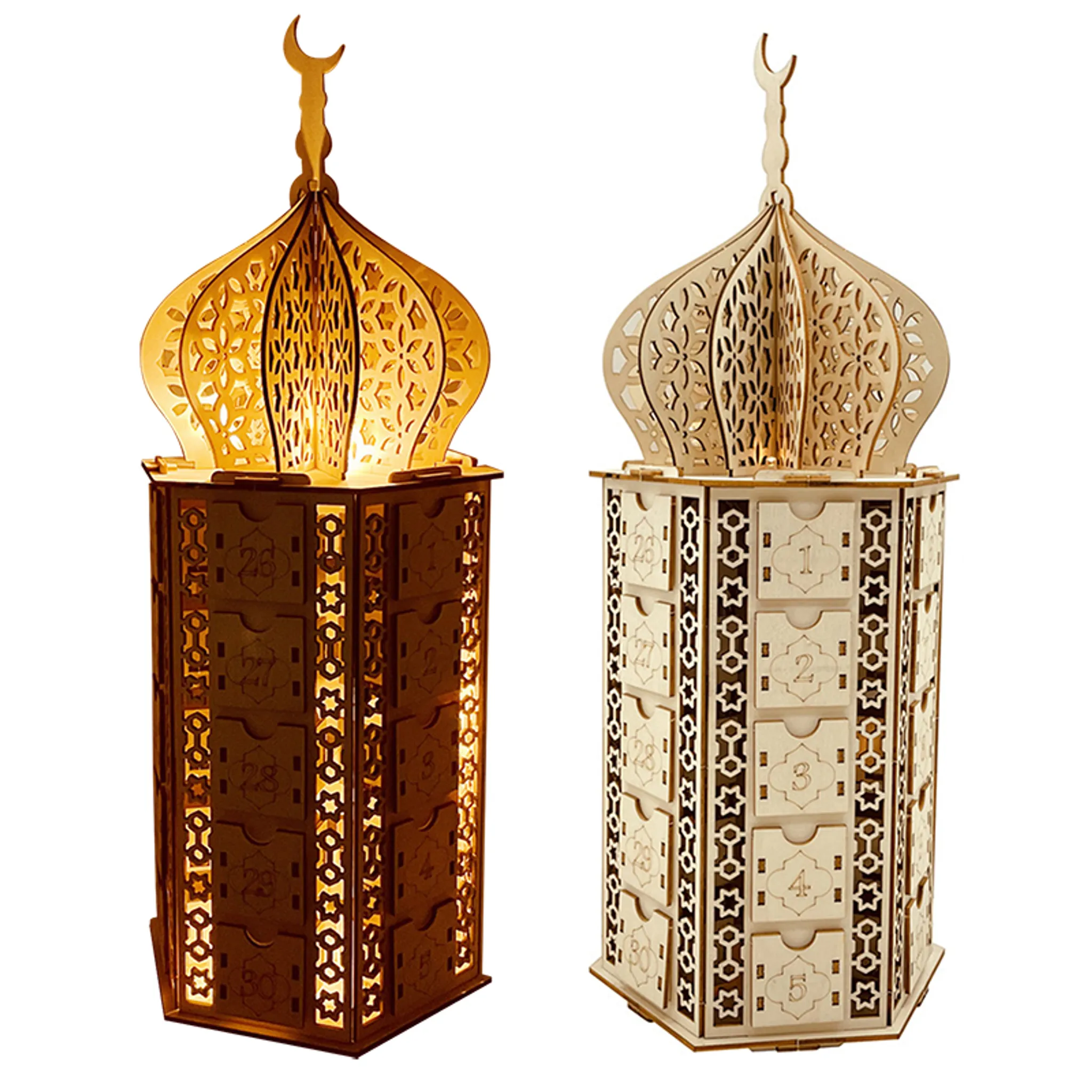 Ramadan Kalender lampe, Eid Mubarak