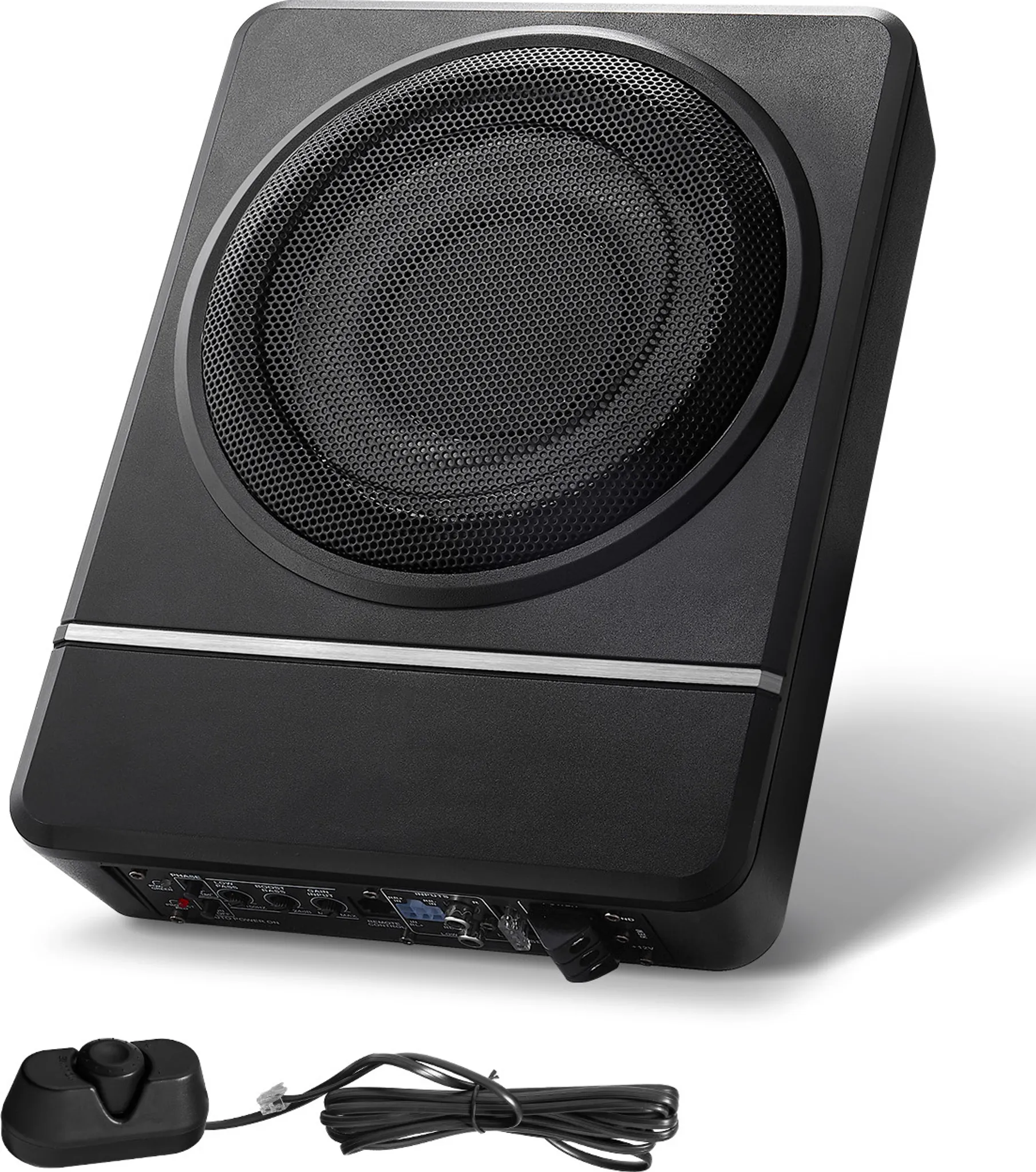 DSYOGX Subwoofer Per Auto 600 W, 8 Pollici, Ultra Sottile, Amplificatore Con Altoparlanti Attivi Alti