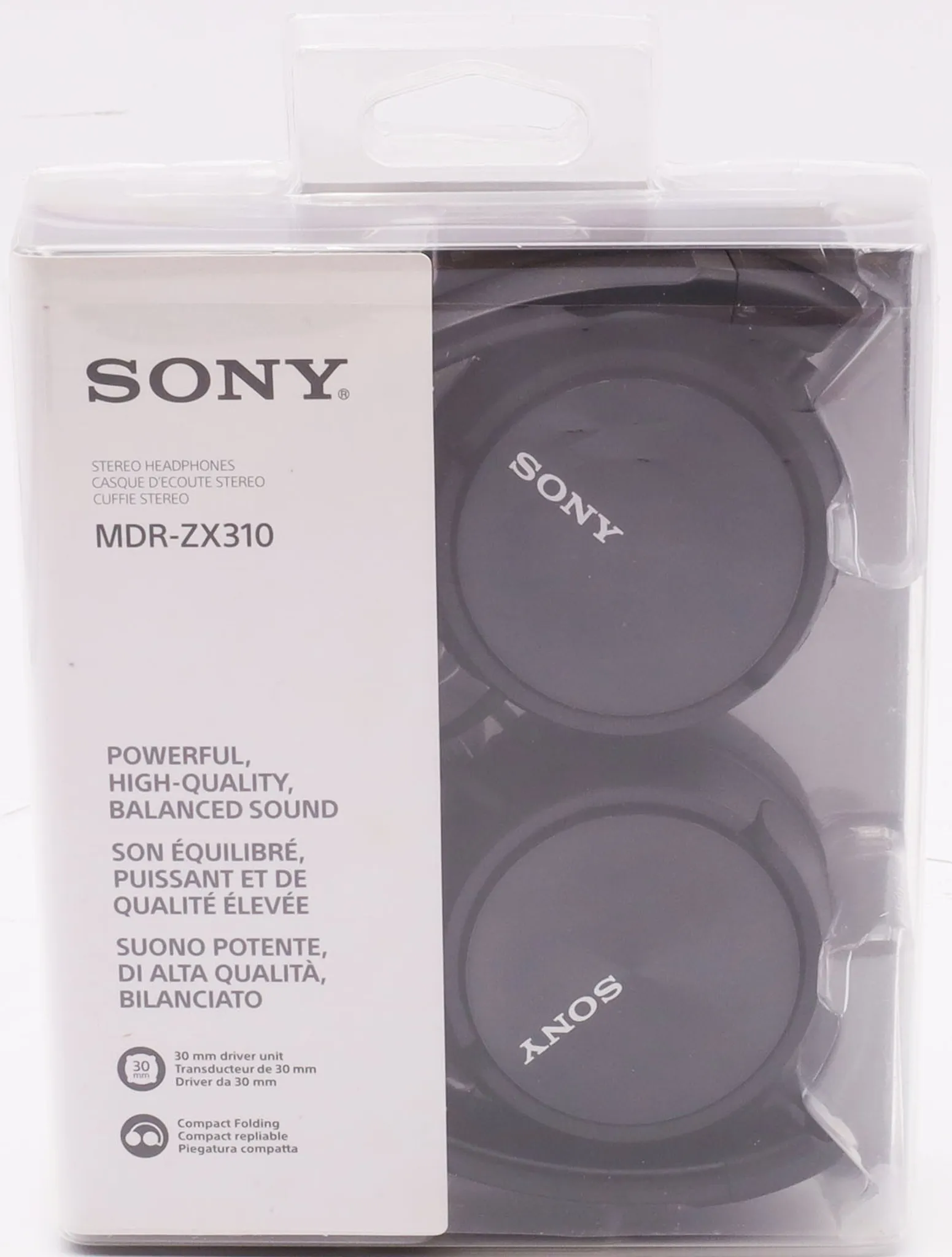 Sony MDR-ZX310B Kopfhörer schwarz Lifestyle
