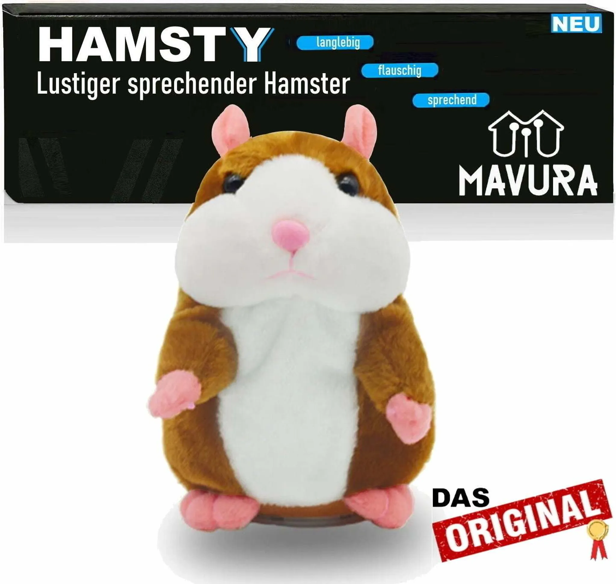 Qui Repete NUOBESTY Hamster Parlant Peluche - Répète Ce Que Vous Dites - Jouet Enfant Interactif - Piles AAA Cadeau Enfant Amusant Qui Repete NUOBESTY Hamster Parlant Peluche - Répète Ce Que Vous Dites - Jouet Enfant Interactif - Piles AAA Cadeau Enfant Amusant
