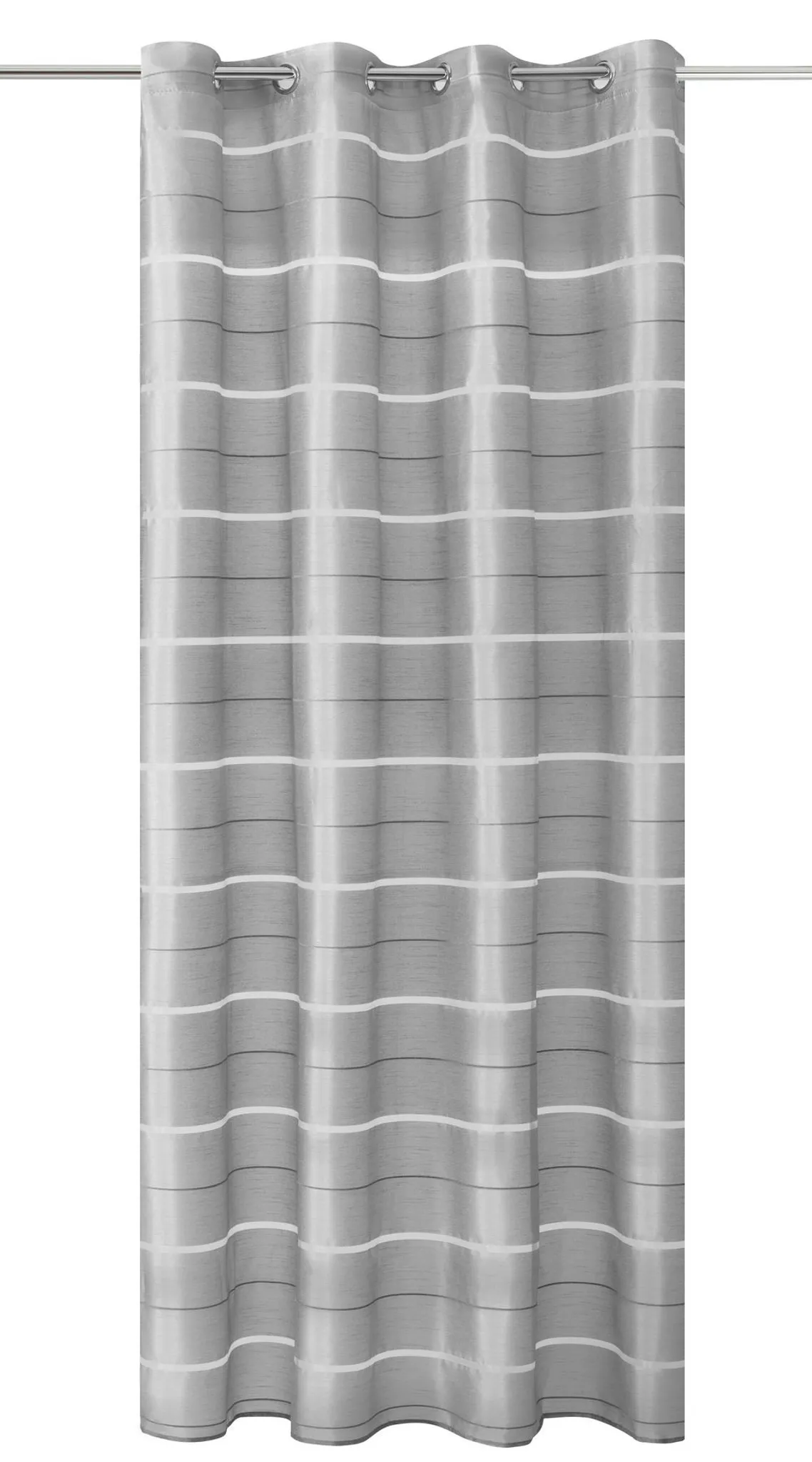 Vorhang Grau - 145x250 Gurte dicke