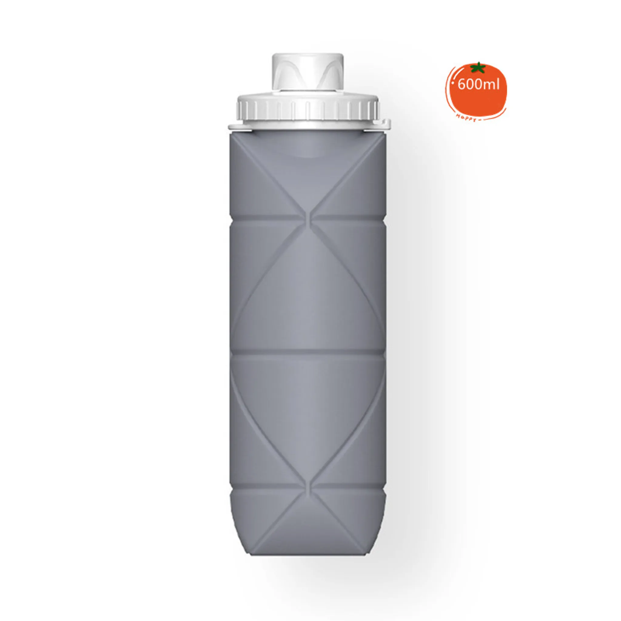 700ml Faltbare Wasserflasche Wiederverwendbar Trinkflasche Flexible  Sportflasche