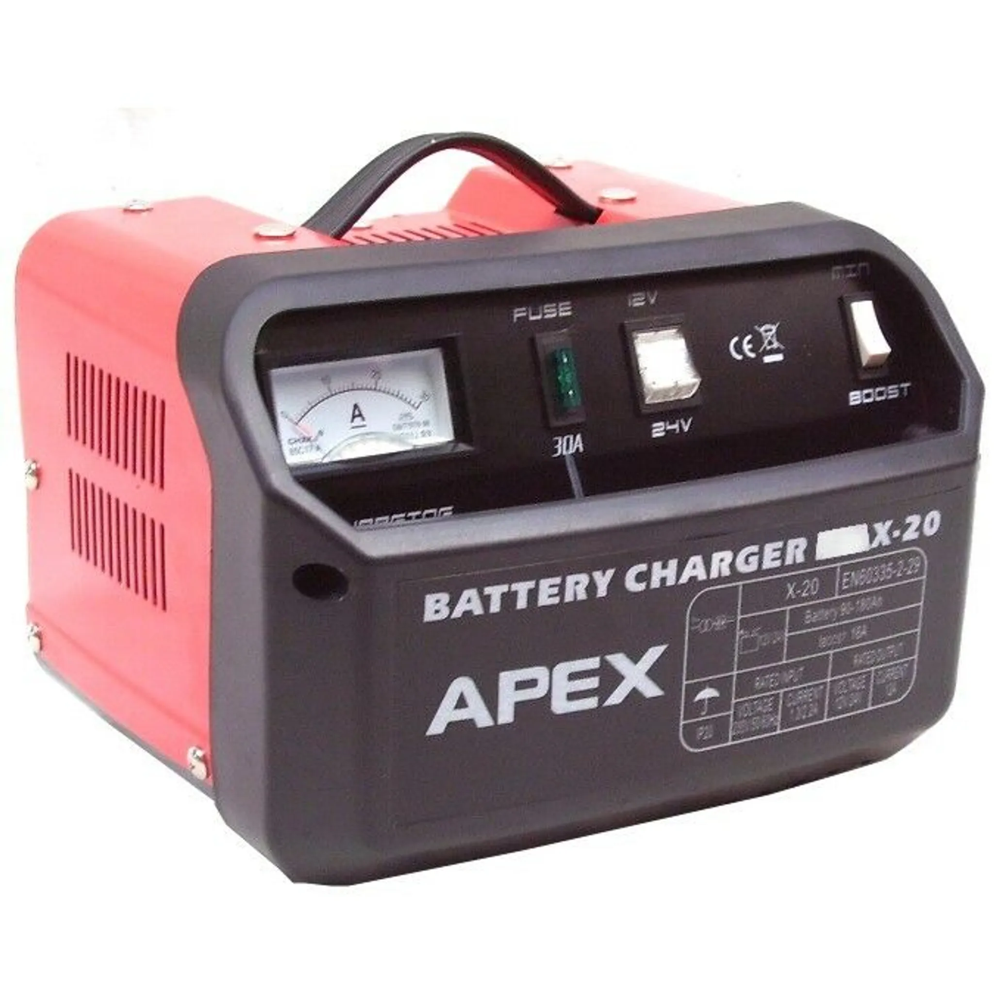 MSW Autobatterie Ladegerät Kfz Pkw Ladegerät Batterie 12 24 V 15 20 A  Autobatterie-Ladegerät