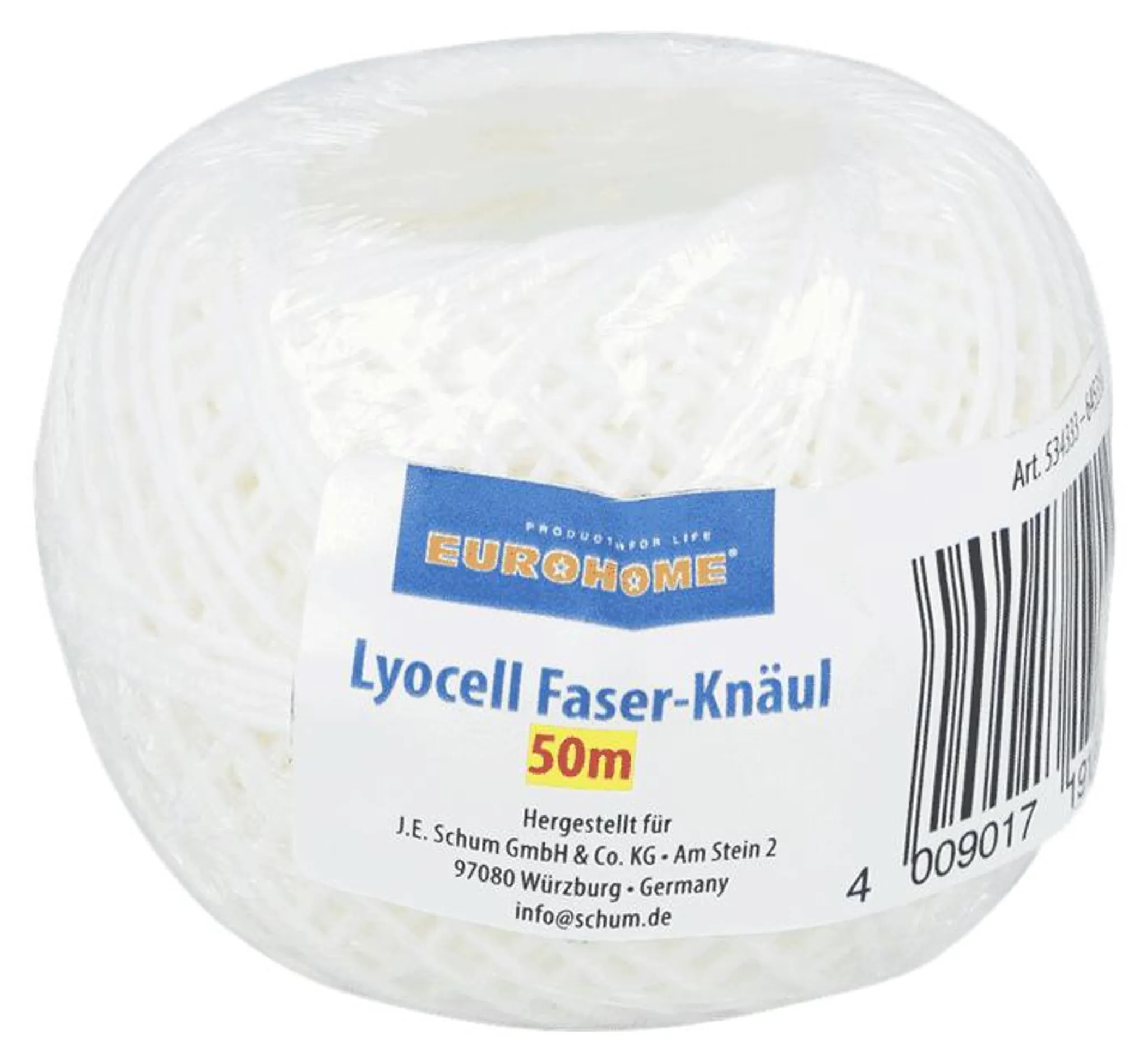 Küchengarn 50 m EUROHOME® – aus Loycell, 7x7x5,5cm – für