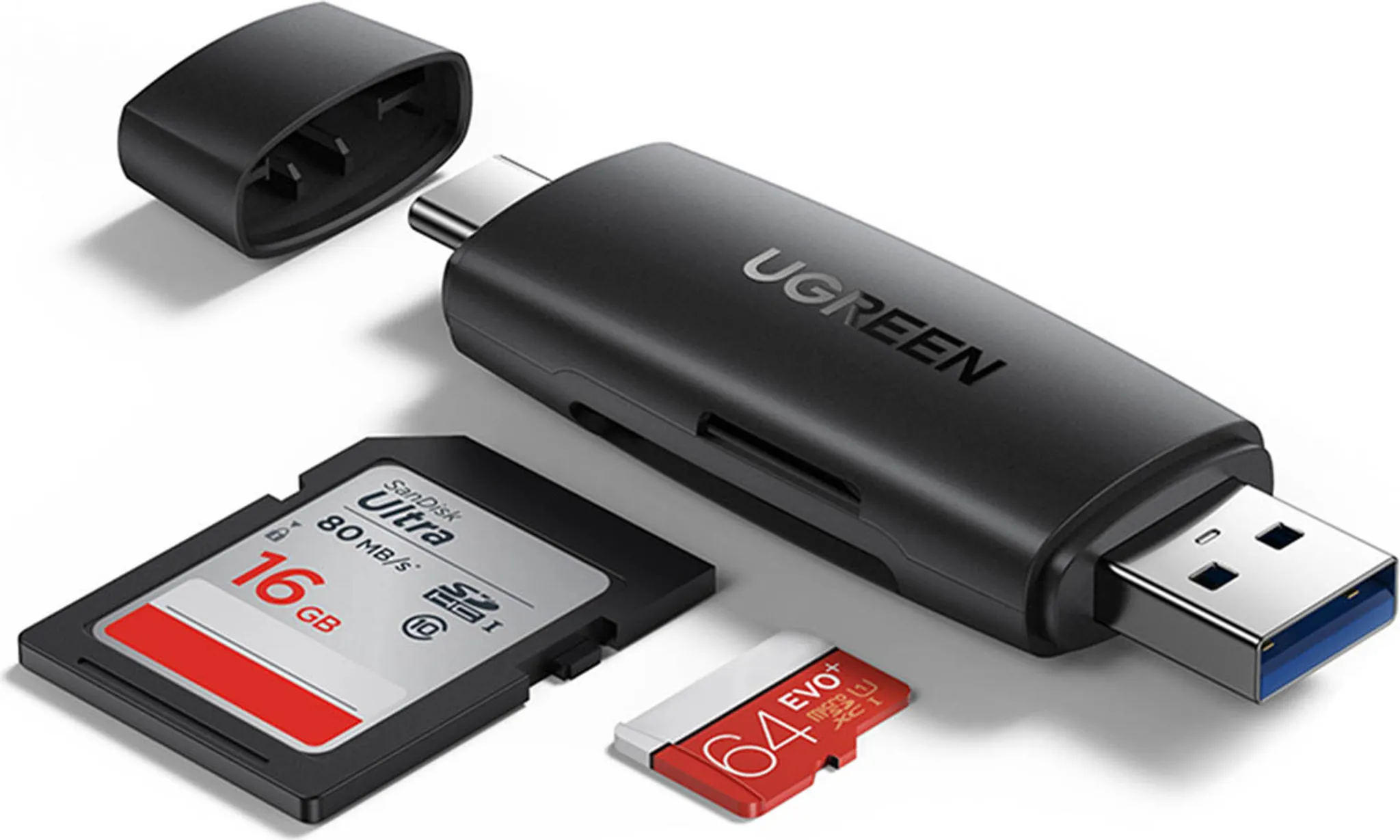 Lettore Di Schede SD USB-C Con Doppio Slot – Per IPhone 15/16, IPad E Mac, Supporta SD/TF Fino A 1TB, Plug And Play