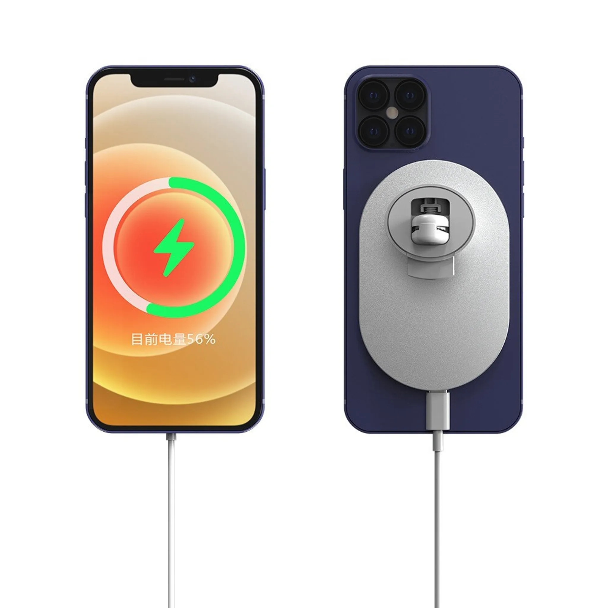 Baseus Qi Charger Magnetisch Kfz Halterung 15W für Lüftung MagSafe iPhone  Wireless Charger
