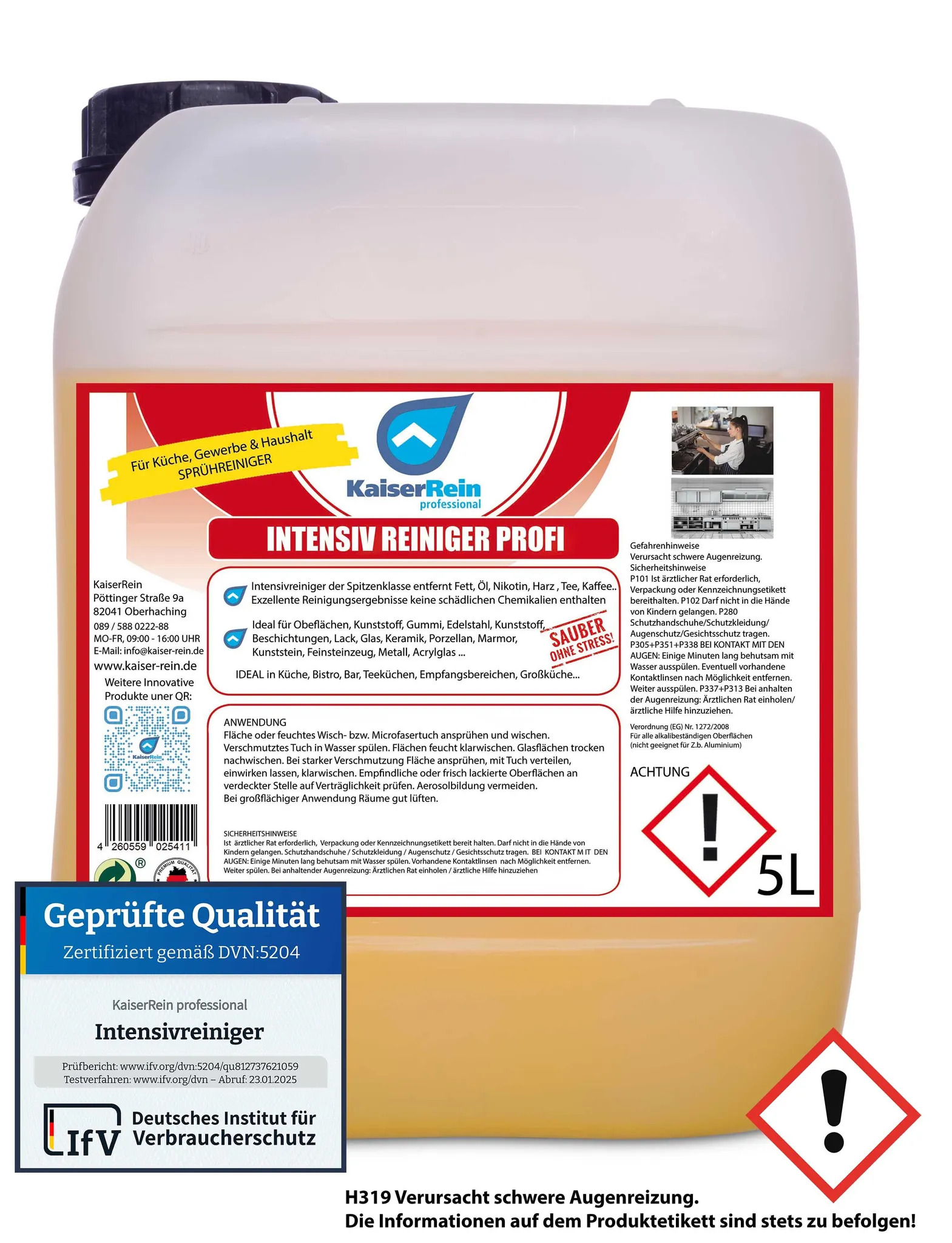 universal 1 l - Schaumarmer Universalreiniger für Böden