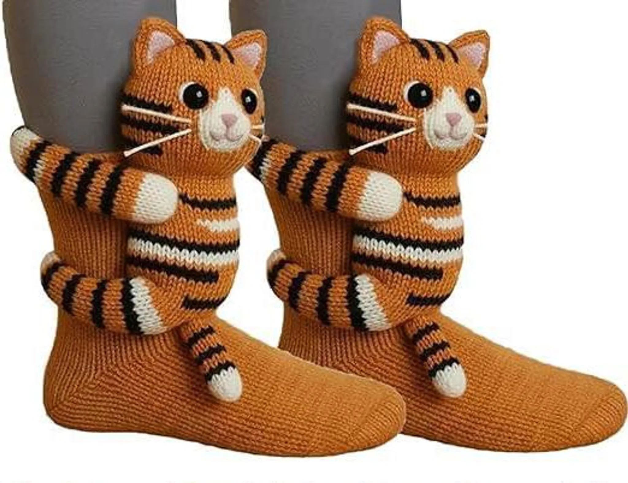 3D Stricksocken Mit Tieren,Animal Socks,Baumwolle T Produktbild-Vorschau 3