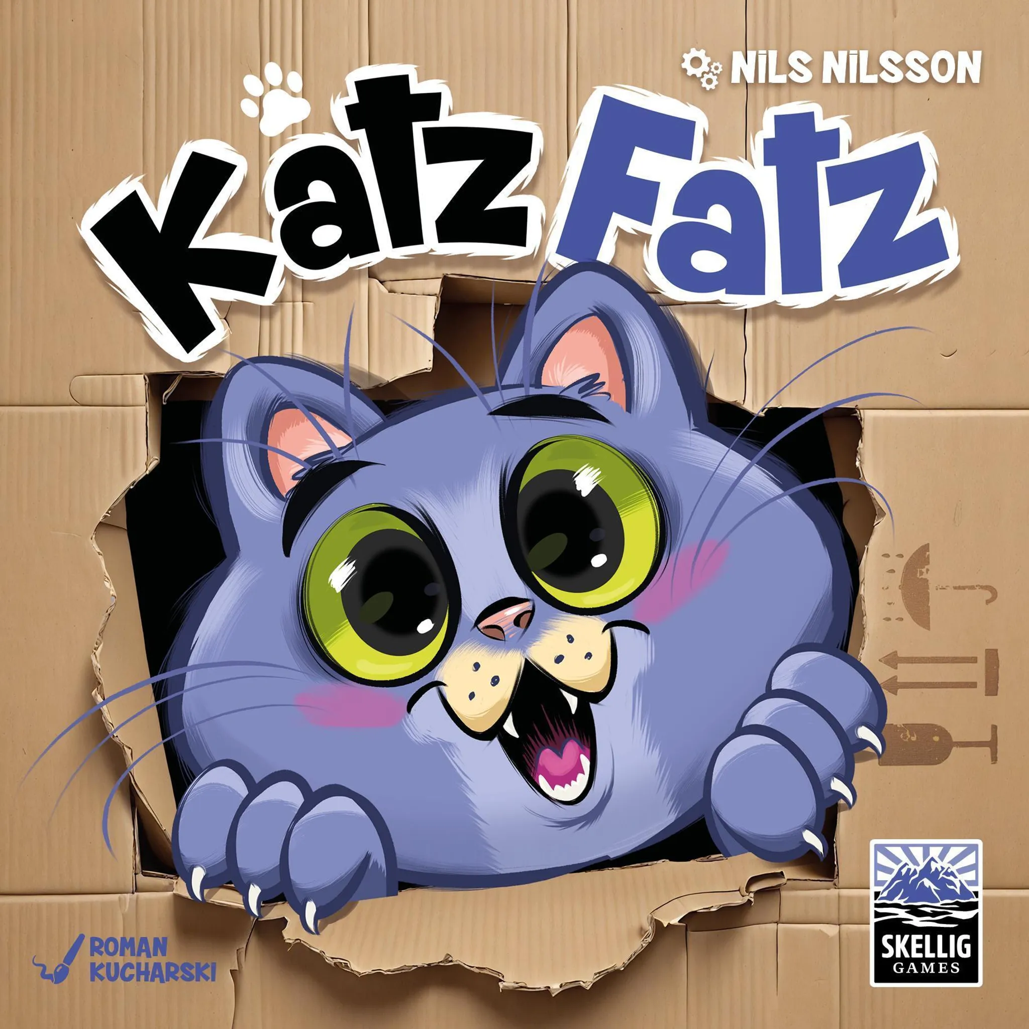 Trefl Kitties – Verrücktes Katzen-Brettspiel Für 2–4 Spieler Ab 6 Jahren, Mit überraschenden Wendungen