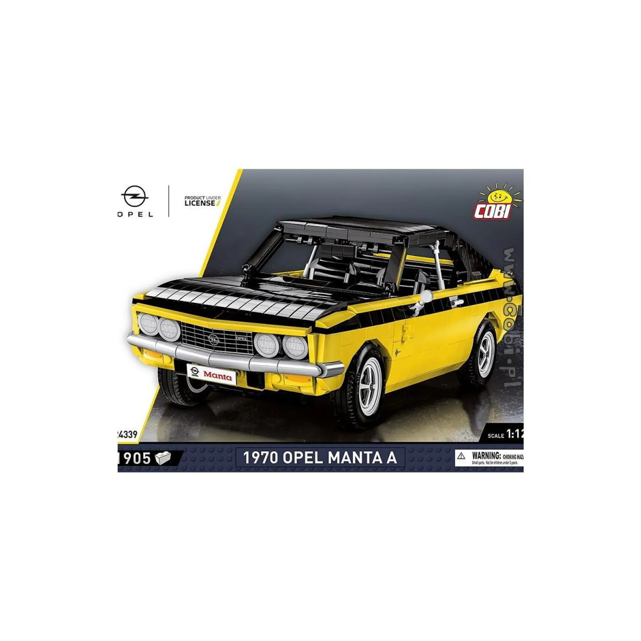 COBI 1970 Opel Manta A: Set #24339 —  Cobi