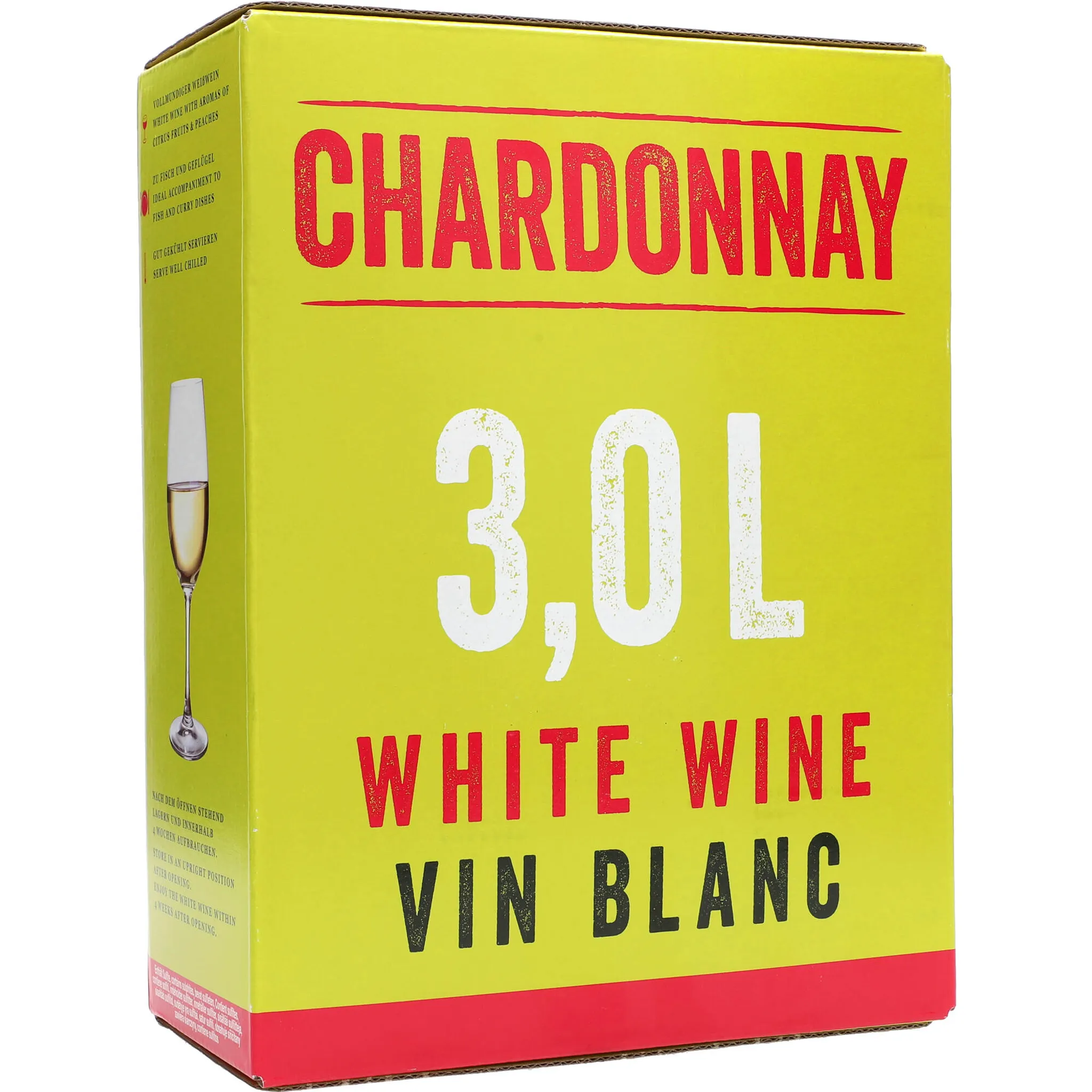 Box Bag 3,0l NEON in Chardonnay Weißwein