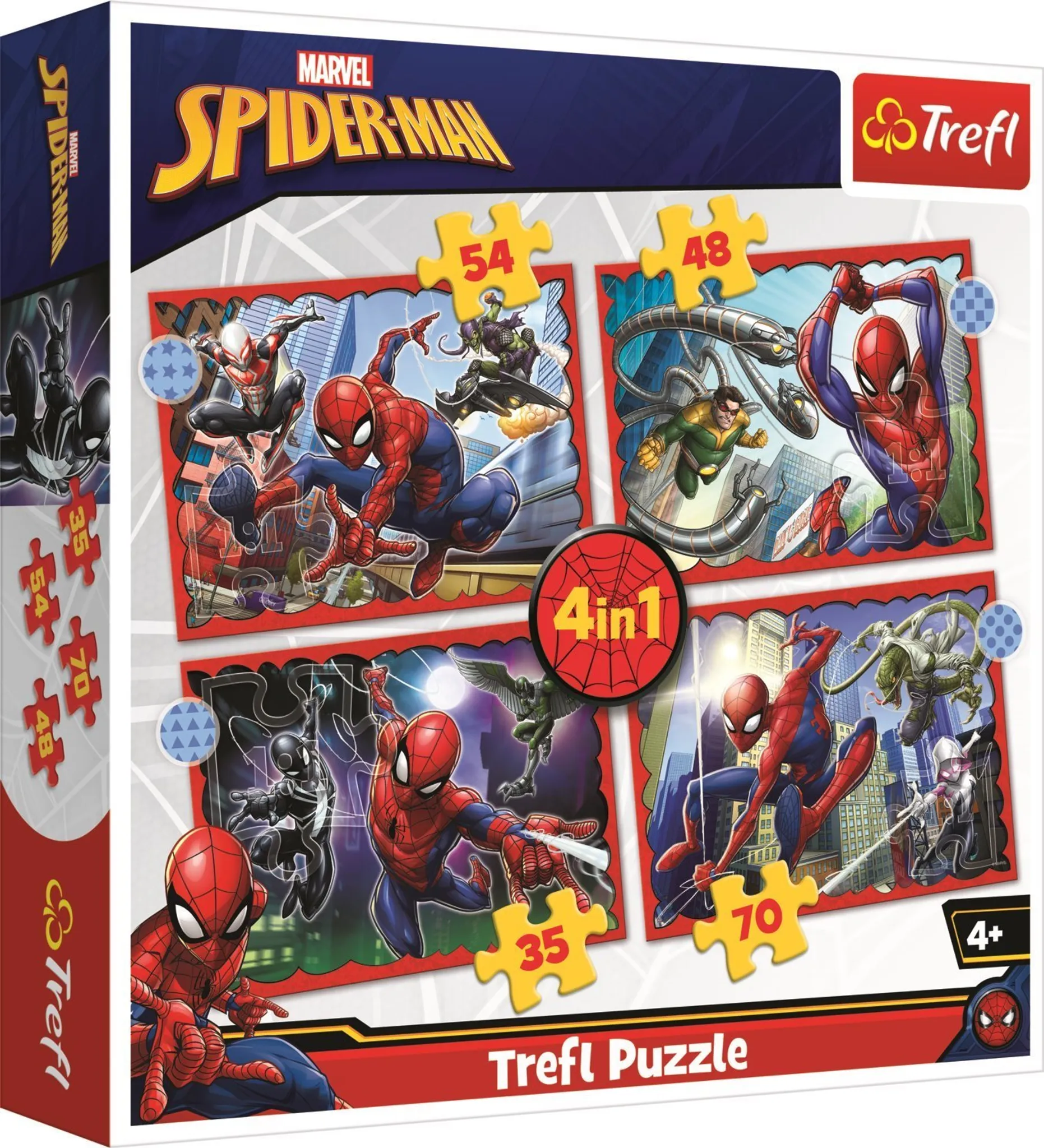 Trefl Puzzle Puzzle 60 Marvel Spiderman, 99 Puzzleteile