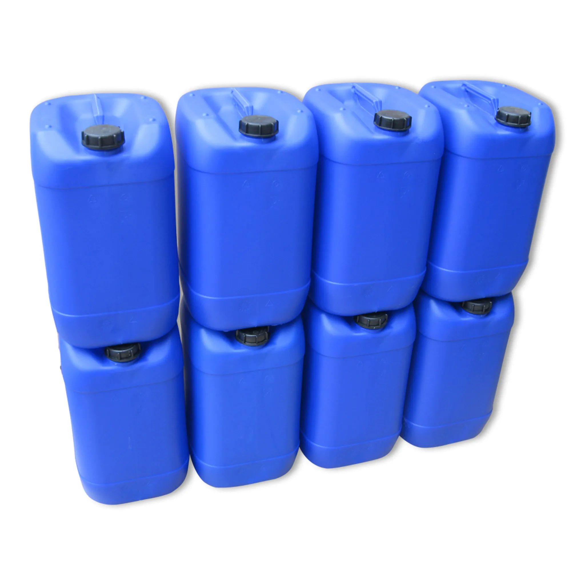 Plasteo Kanister plasteo Set 3 x 30 L Getränke- Wasserkanister mit 1 Hahn +  1 Ausgießer, 3 Kanister + Hahn + Ausgießer