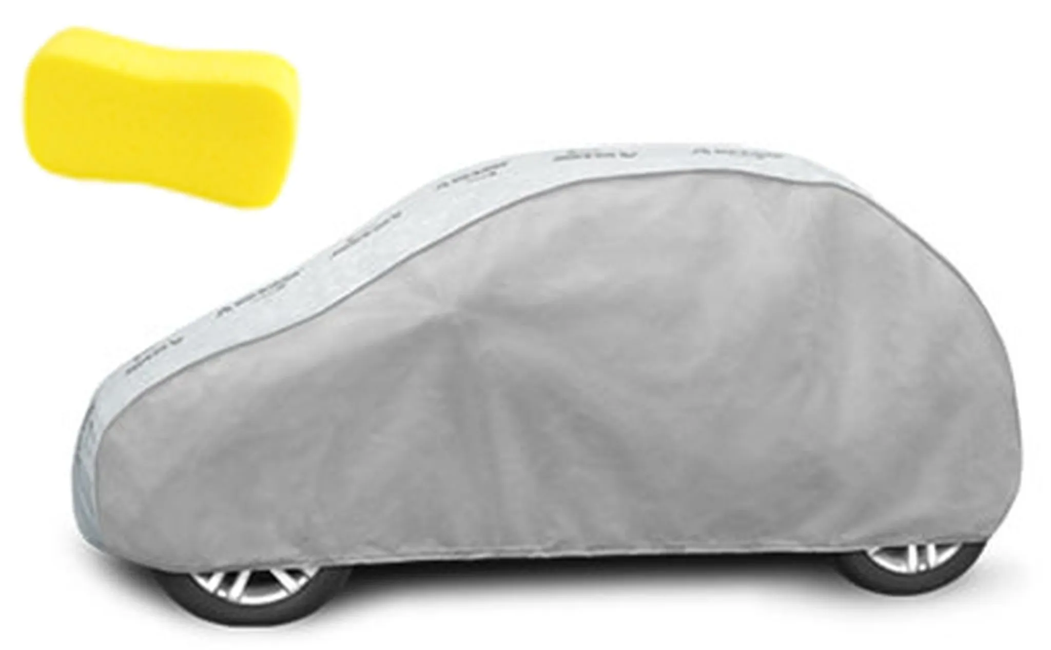 Maßgeschneiderte Autoschutzhülle (Autoabdeckung) Fiat 500 C Cabrio (2009+)  Cabrio - Coverlux+