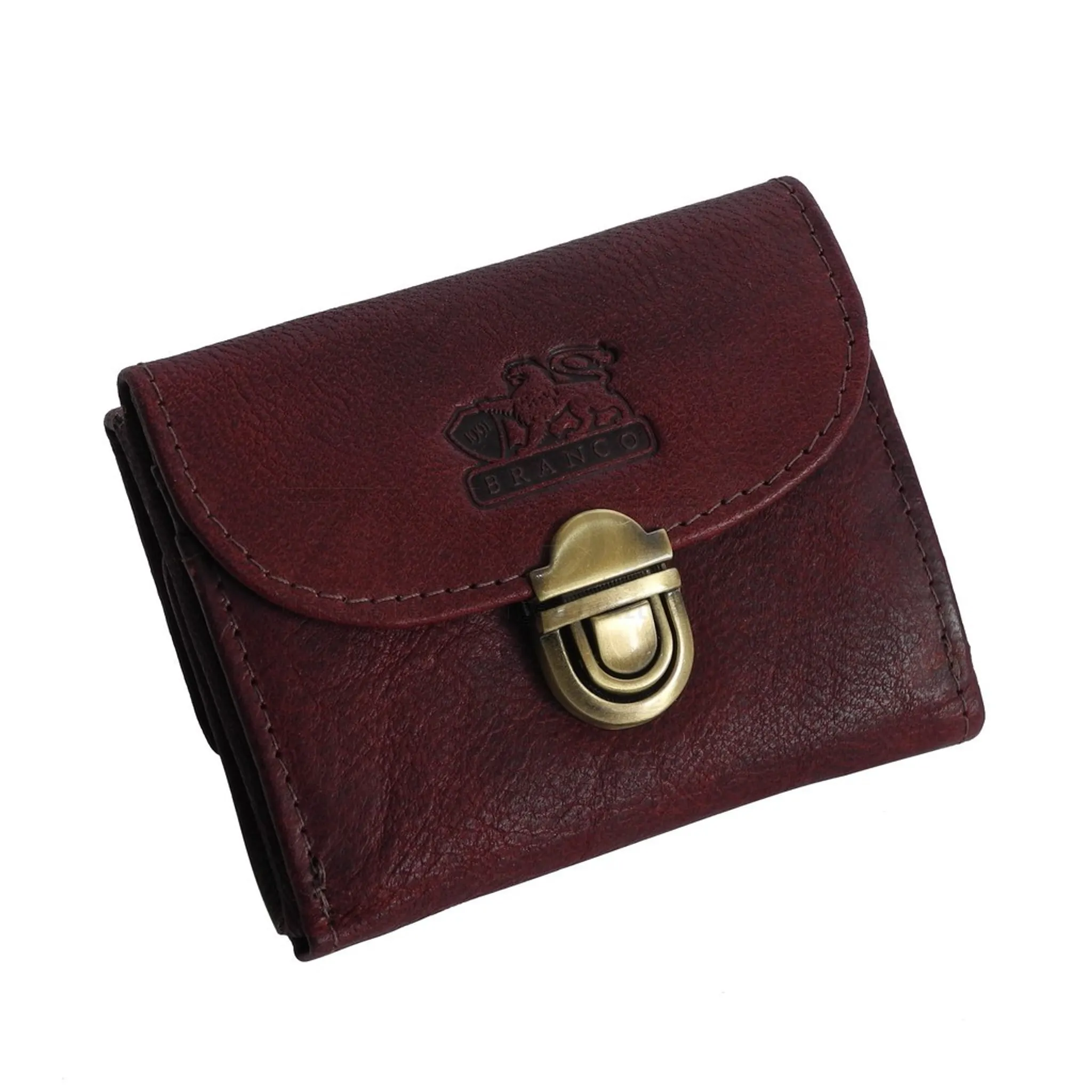 LUOEM Damen kurze Portemonnaie PU-Leder Geldbörse Reißverschluss Münzen Tasche Mädchen Damen Geschenk Brieftasche 