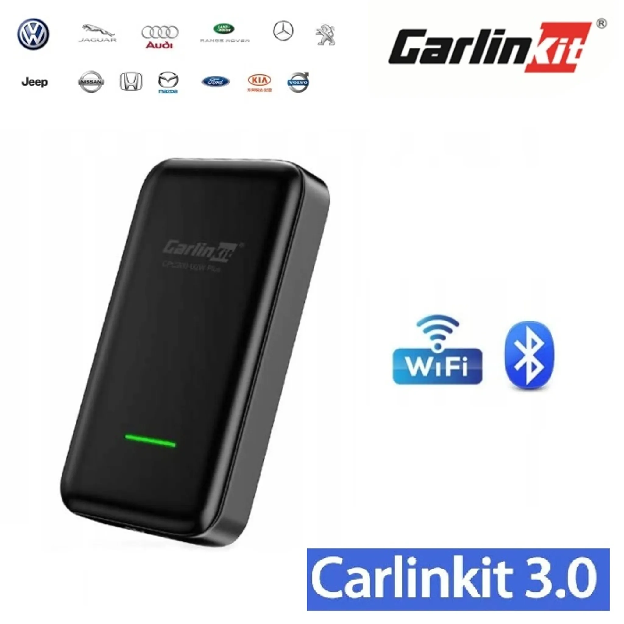 Carlinkit 4.0 Wireless - Schnelles und kabelloses Apple CarPlay & Android  Auto