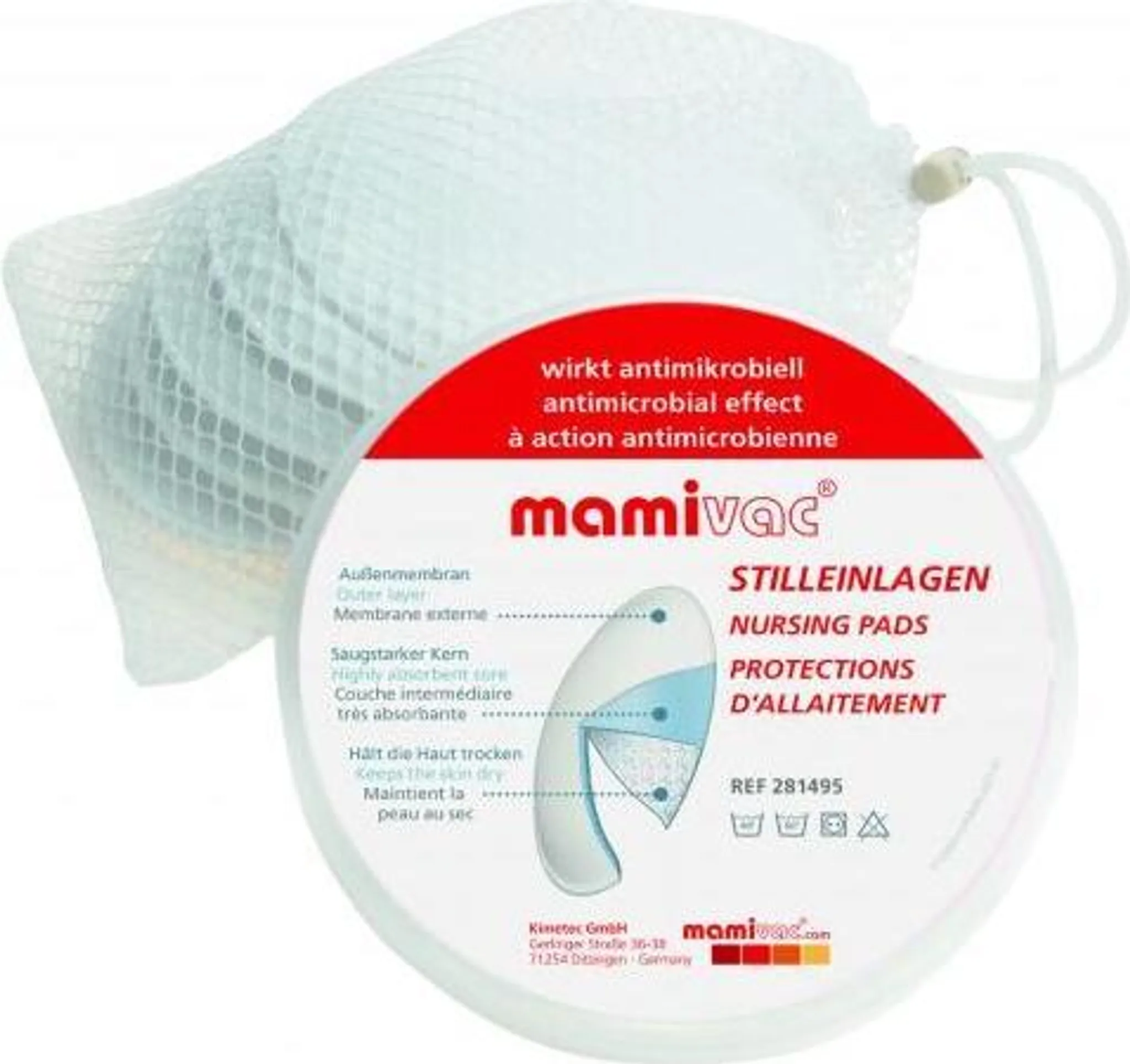 Stilleinlagen Microfaser Aus Baumwolle Microfaser Einlagen, 2er Pack