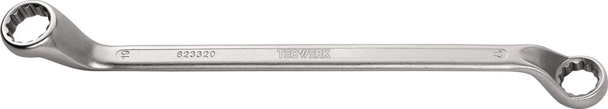 Chiave A Cricchetto Asta - Doppio Anello Con Giunto Extra Lunga 13mm