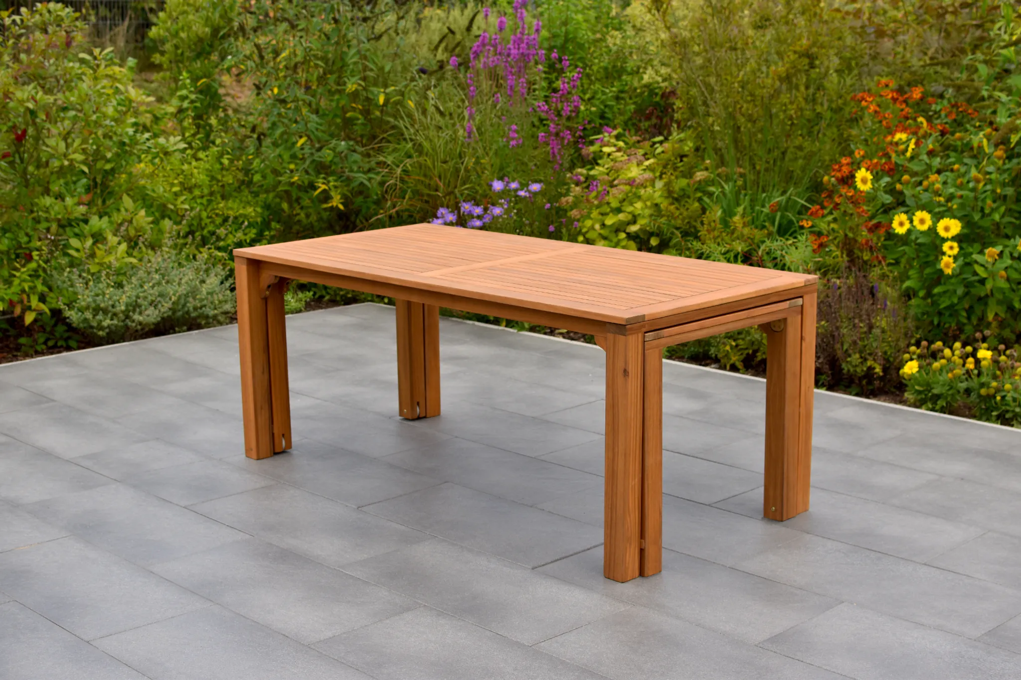 Flex Tisch Akazienholz ausziehbar Merxx -