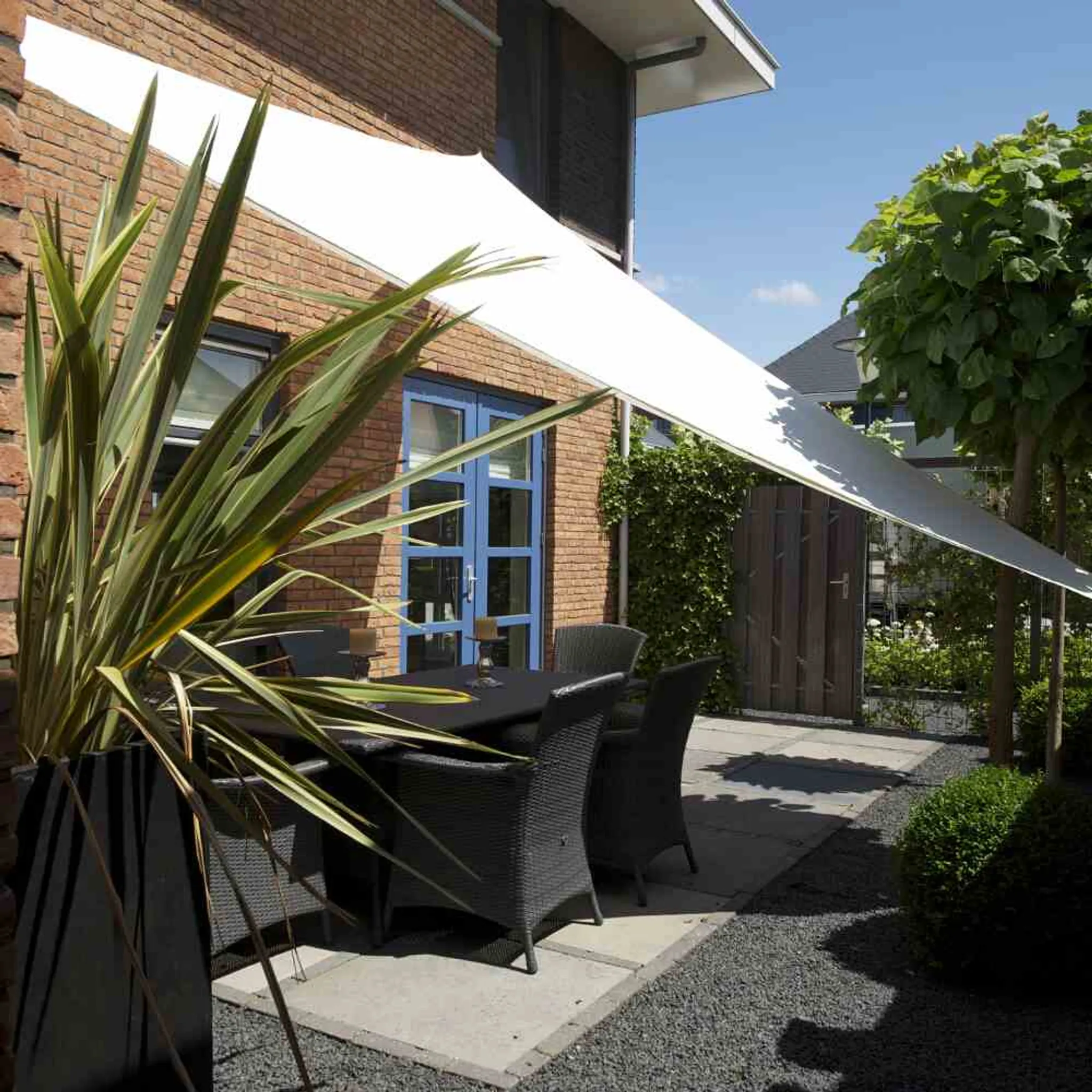 EUGAD Sonnensegel Sonnenschutz 200g/m² Garten
