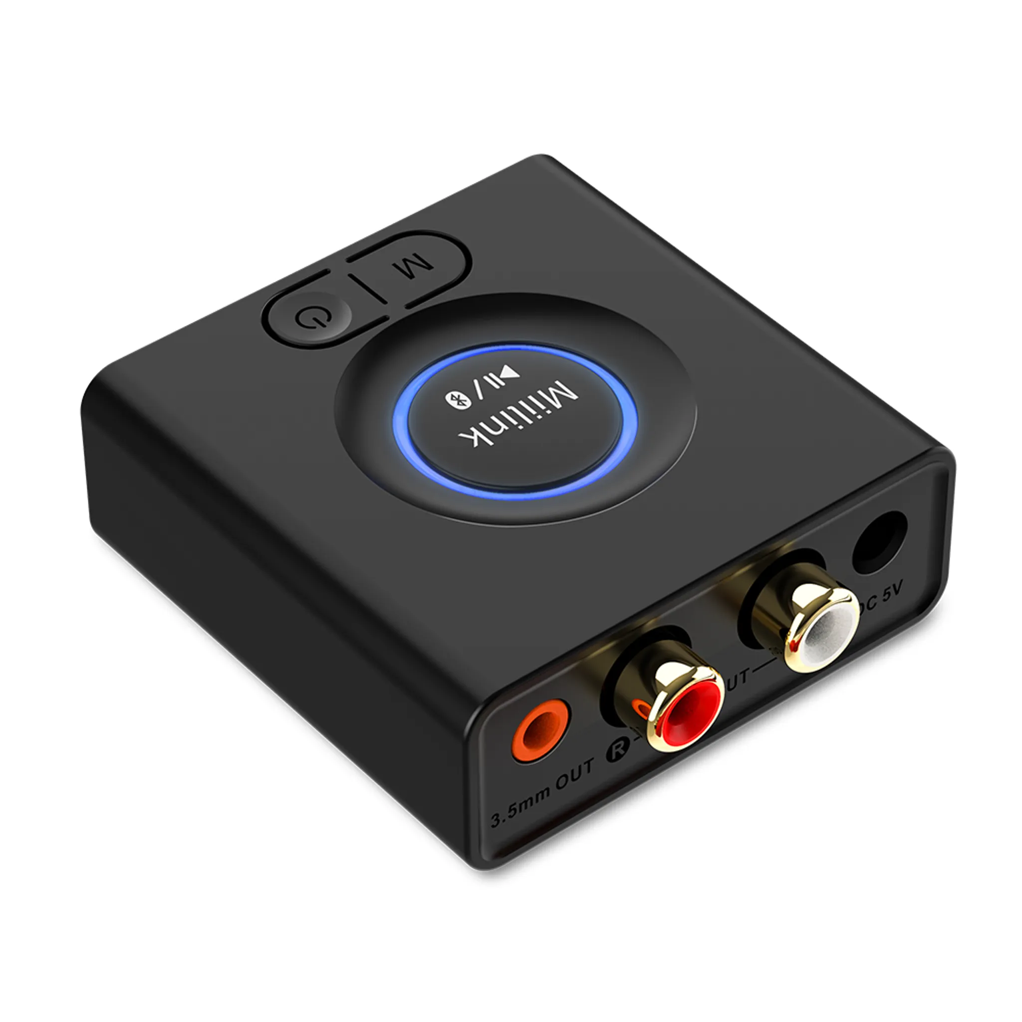 Bluetooth Receiver 4.2 Transmitter Audio Empfänger Adapter Auto 3.5mm AUX  KFZ
