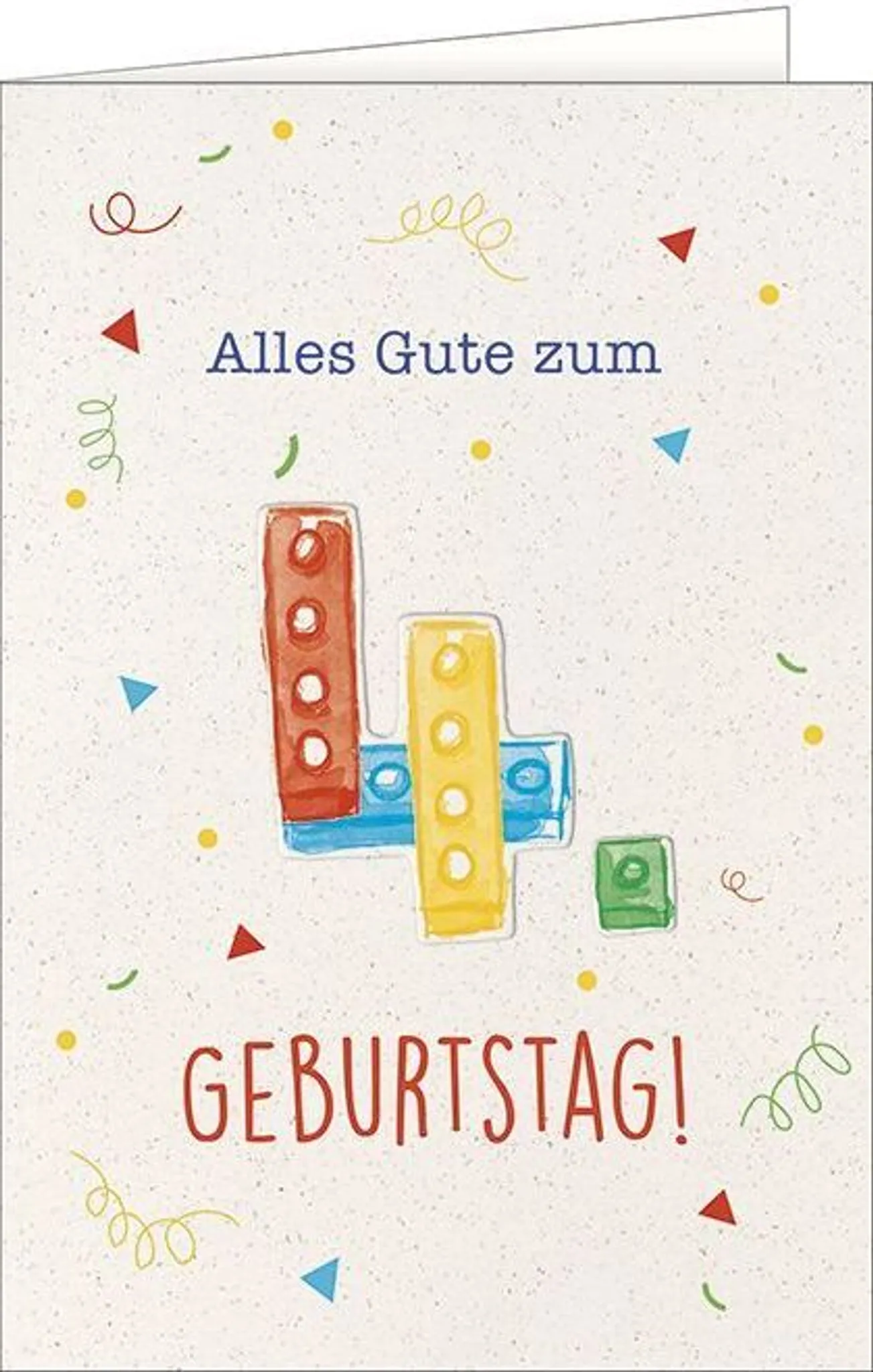 8er-Set Kinder-Glückwunschkarten Mit Umschlägen – Bunt, Baumfrei & Nachhaltig