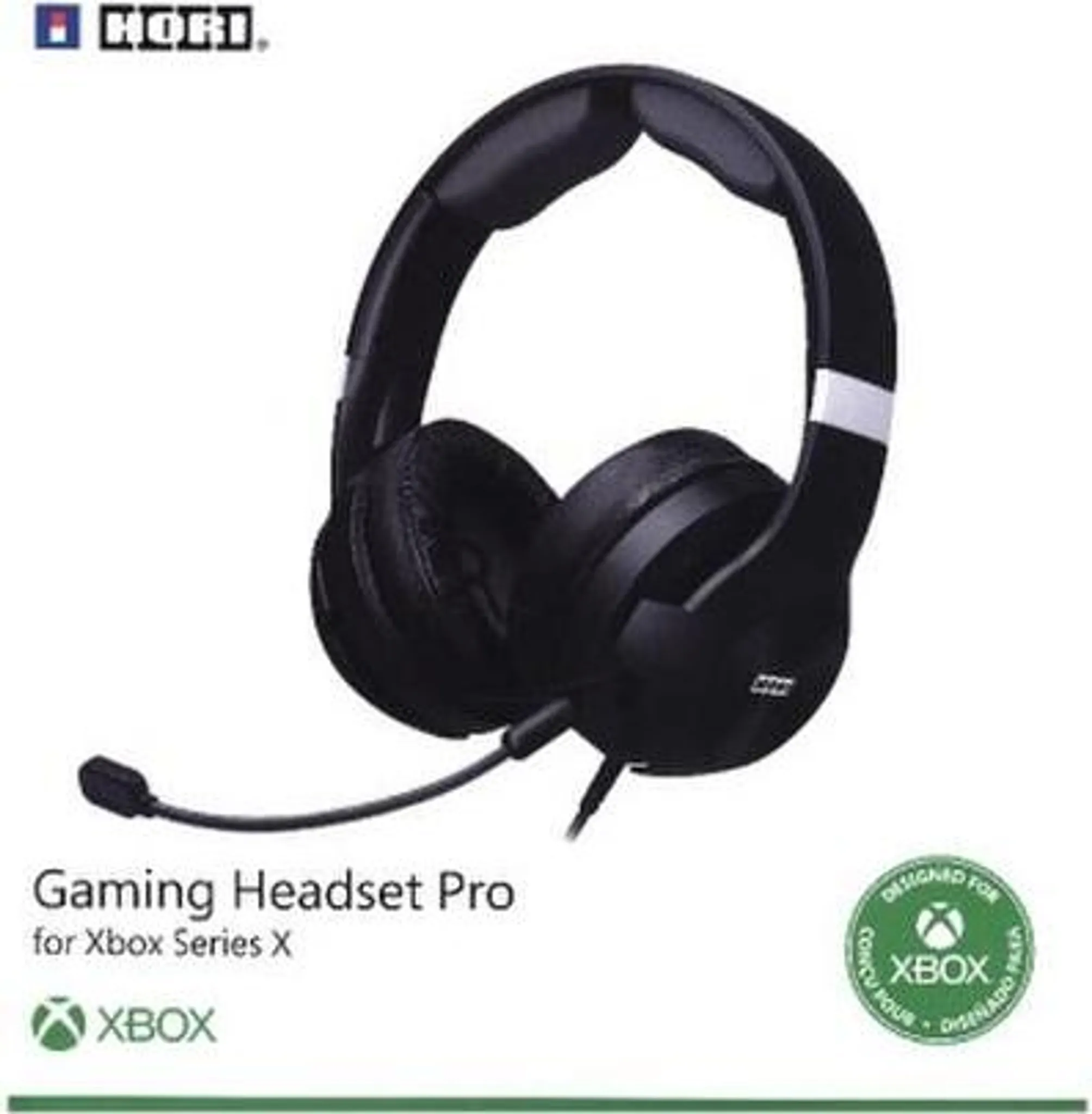 Hori Pro, Przewodowa, Gaming, 20 - 20000 Hz, 250 g, Zestaw