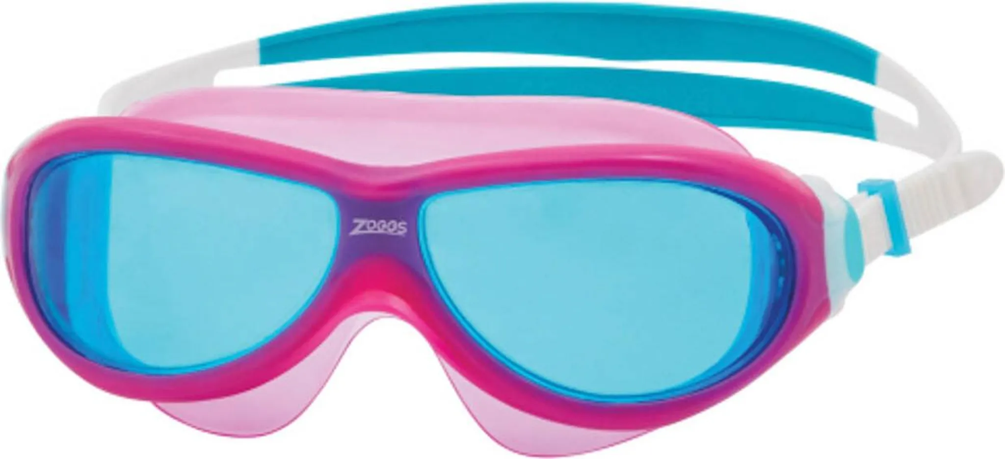 Zoggs Super Seal Junior, Occhialini da Nuoto Unisex Kids, Rosso/Blu