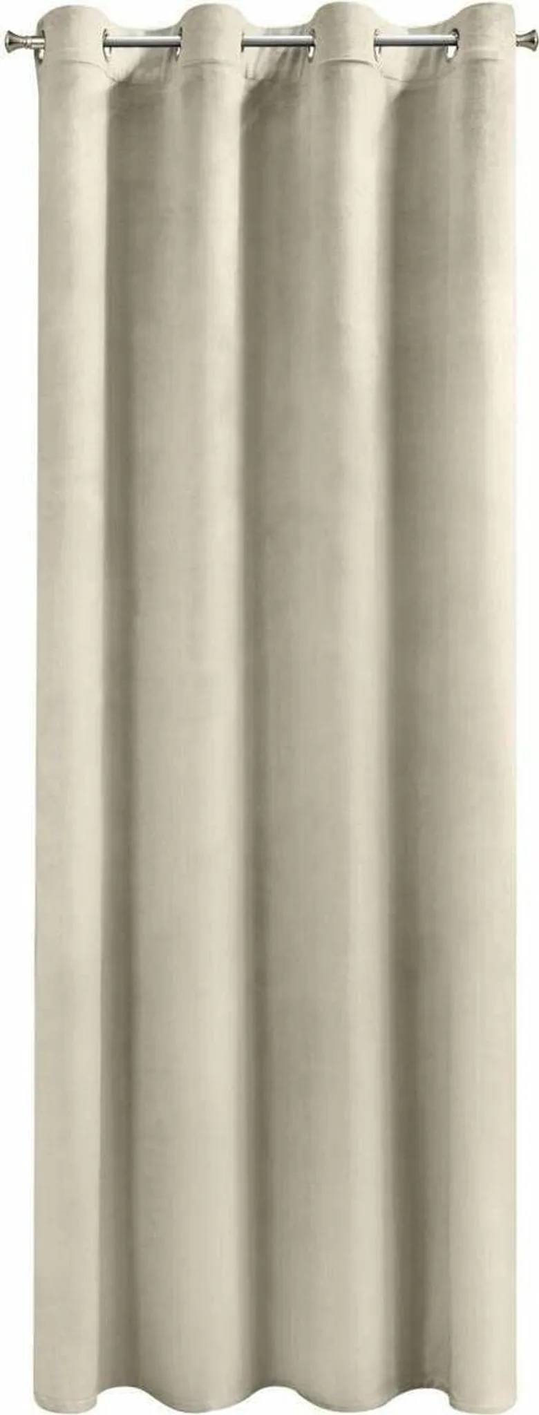 Vorhang ROSA 140x250 mit sen beige Gardinen & Vorhnge